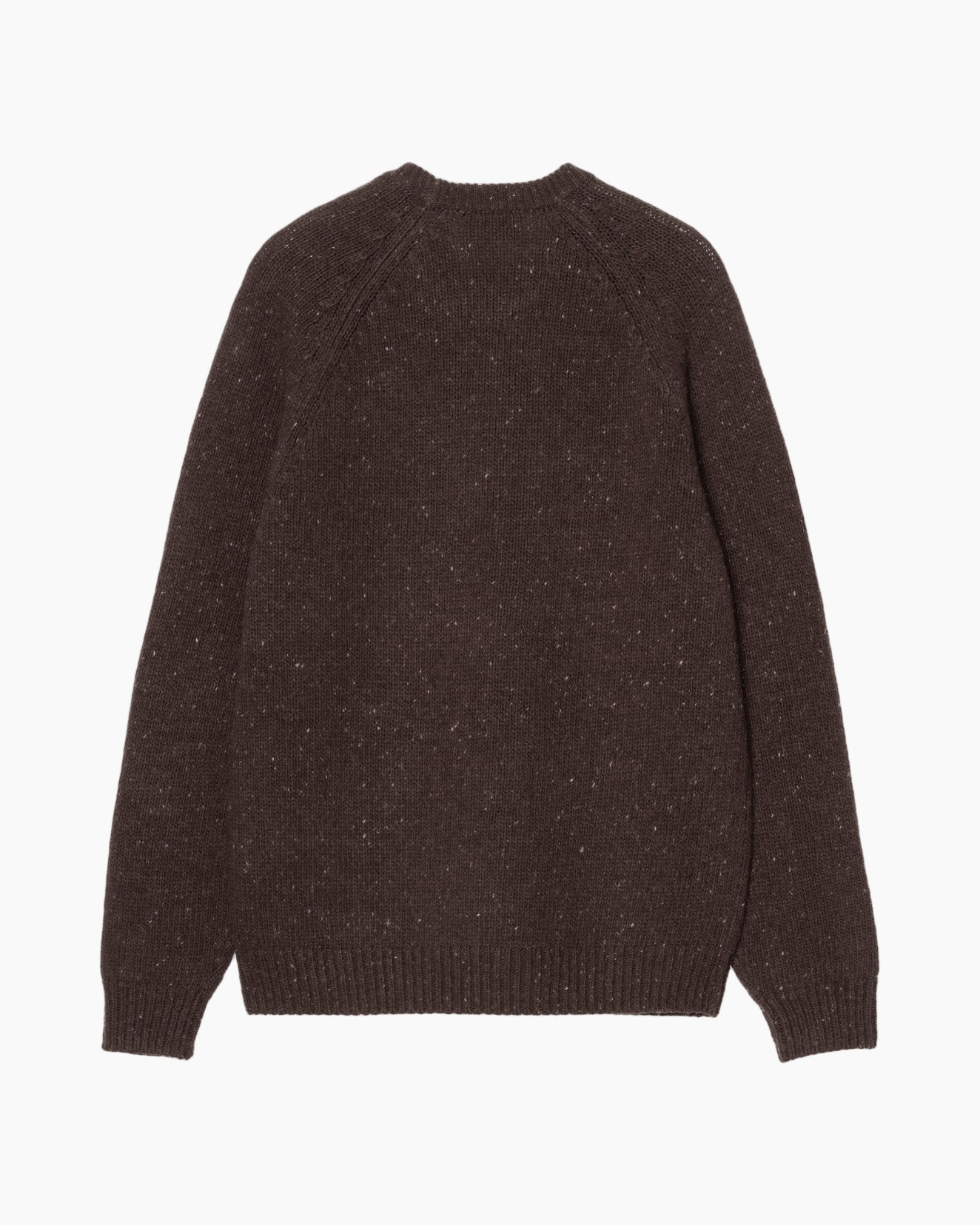 trui, gebreid, bruin, lange mouwen, pullover