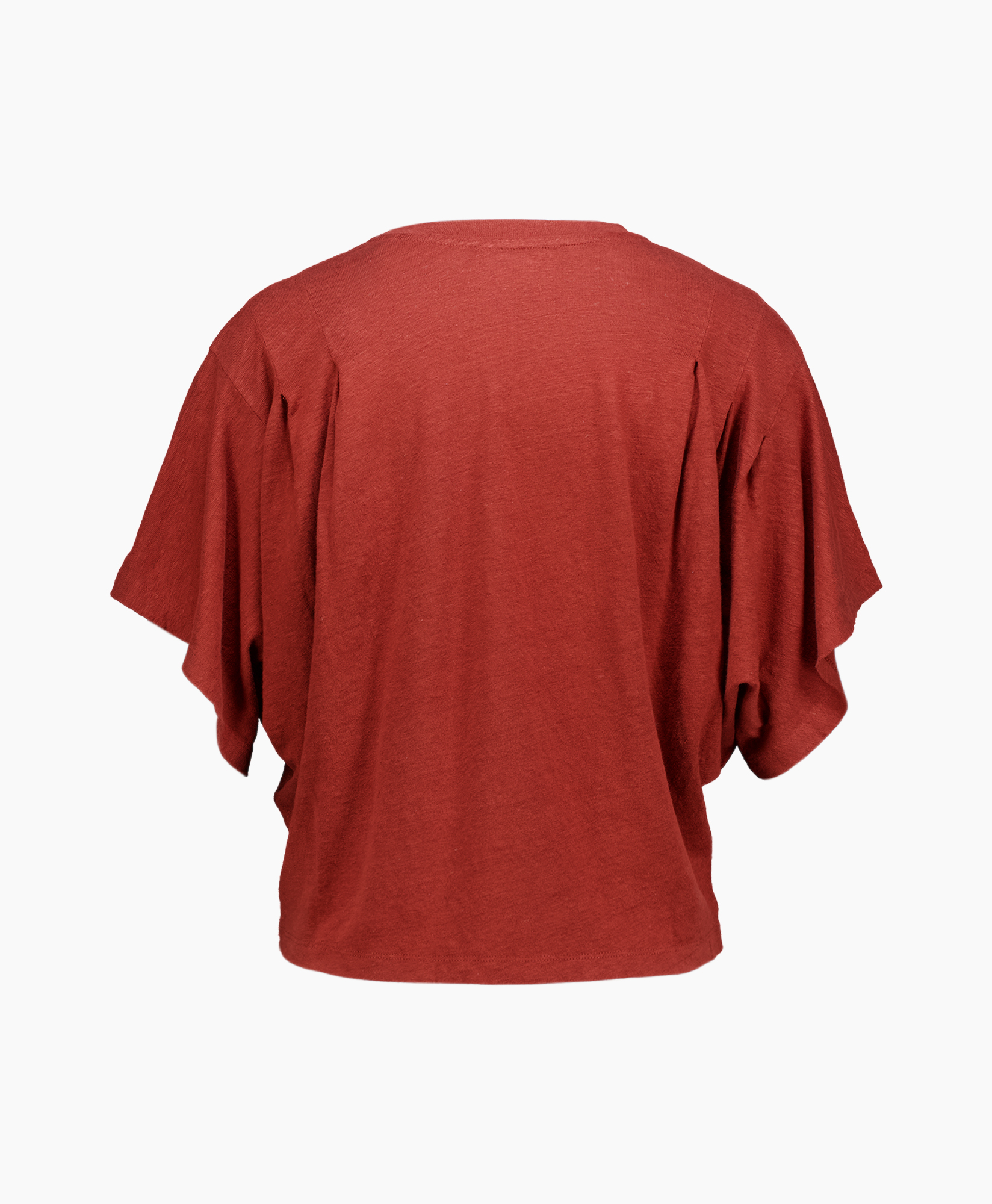 T-shirt Korte Mouw Kyanza Roestbruin
