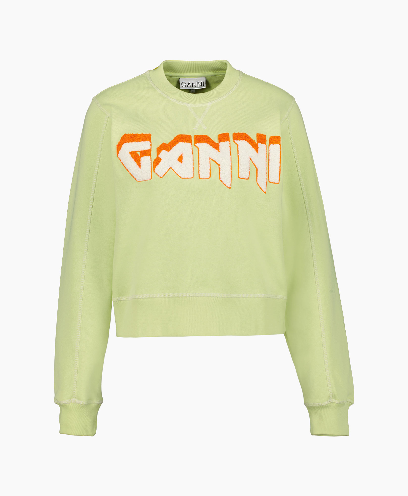 Ganni Pullover T3458 Groen