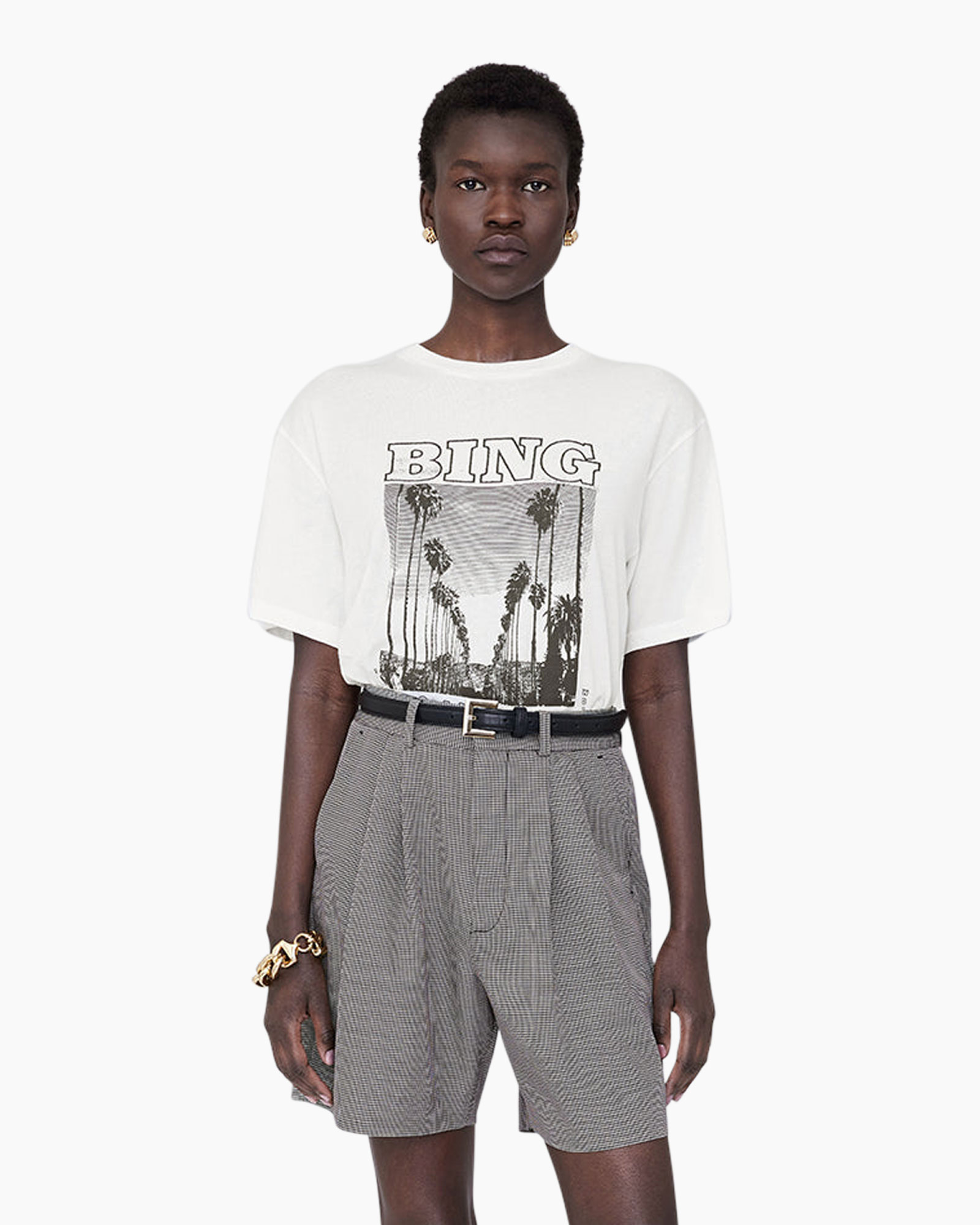 T-shirt Louis Bing Tour Off White