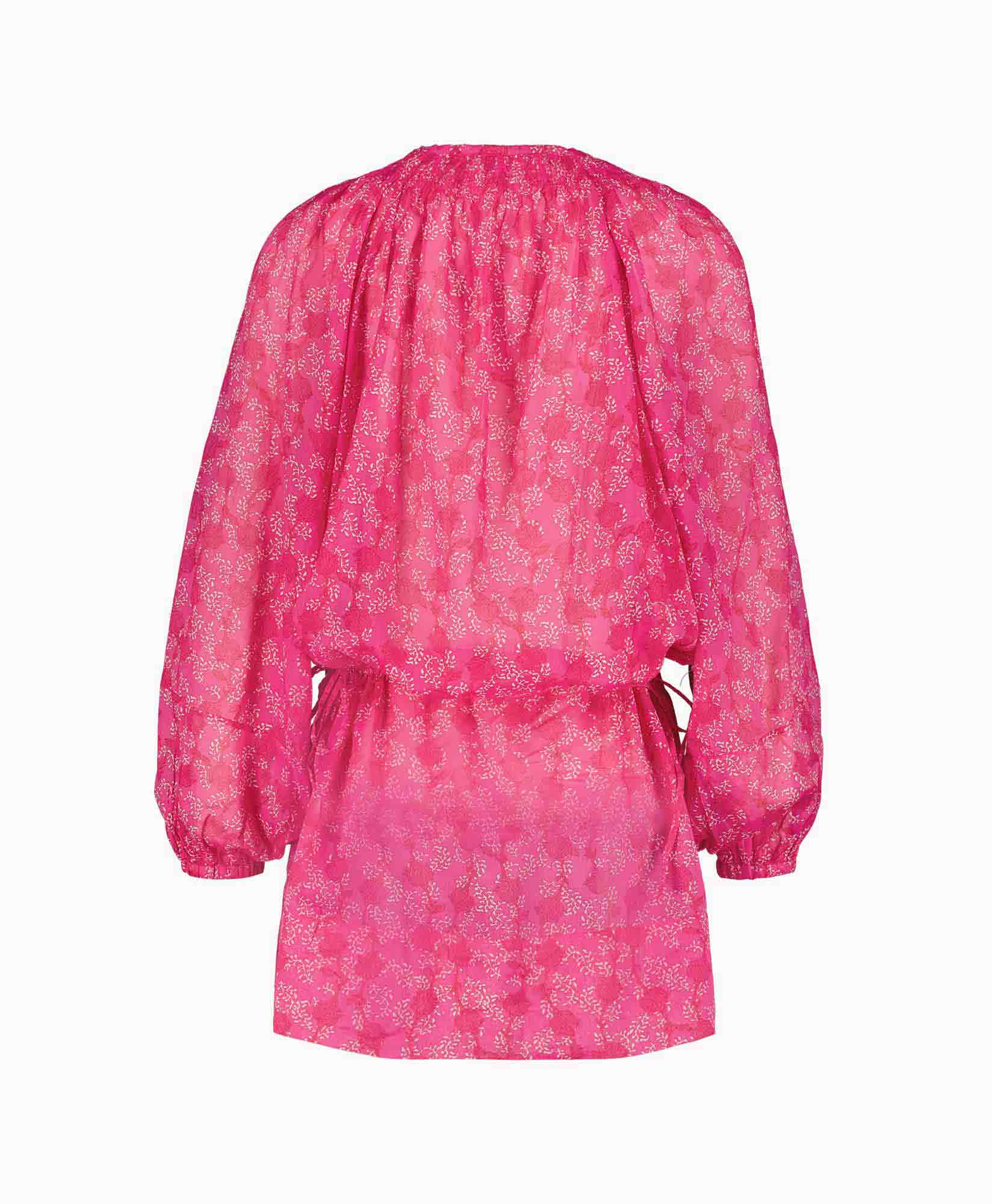 Marant Étoile Mini Jurk Parsley Pink