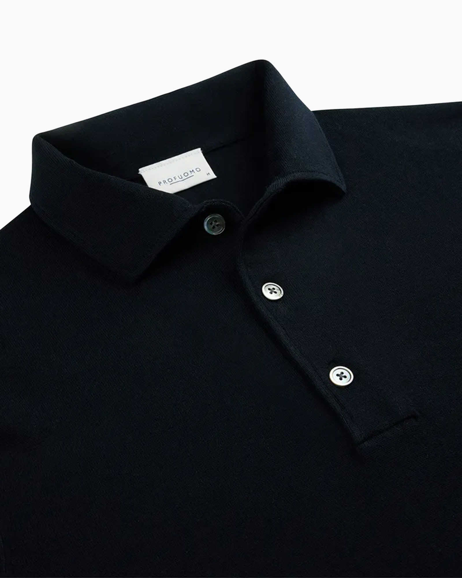 Pullover Polo Onepiece Navy Donker Blauw