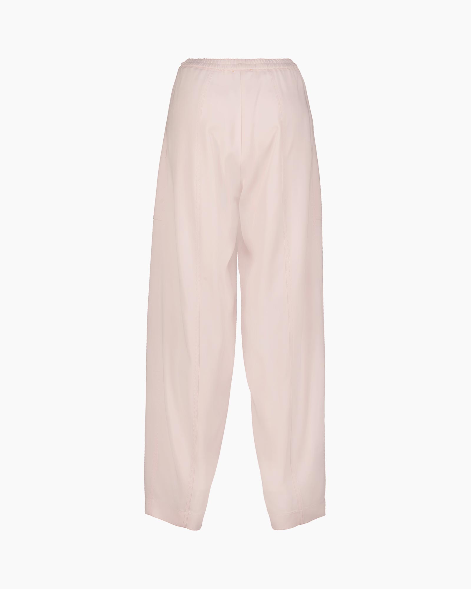Cargobroek Stretch Cady Crepe Elasticated Cargo Rose