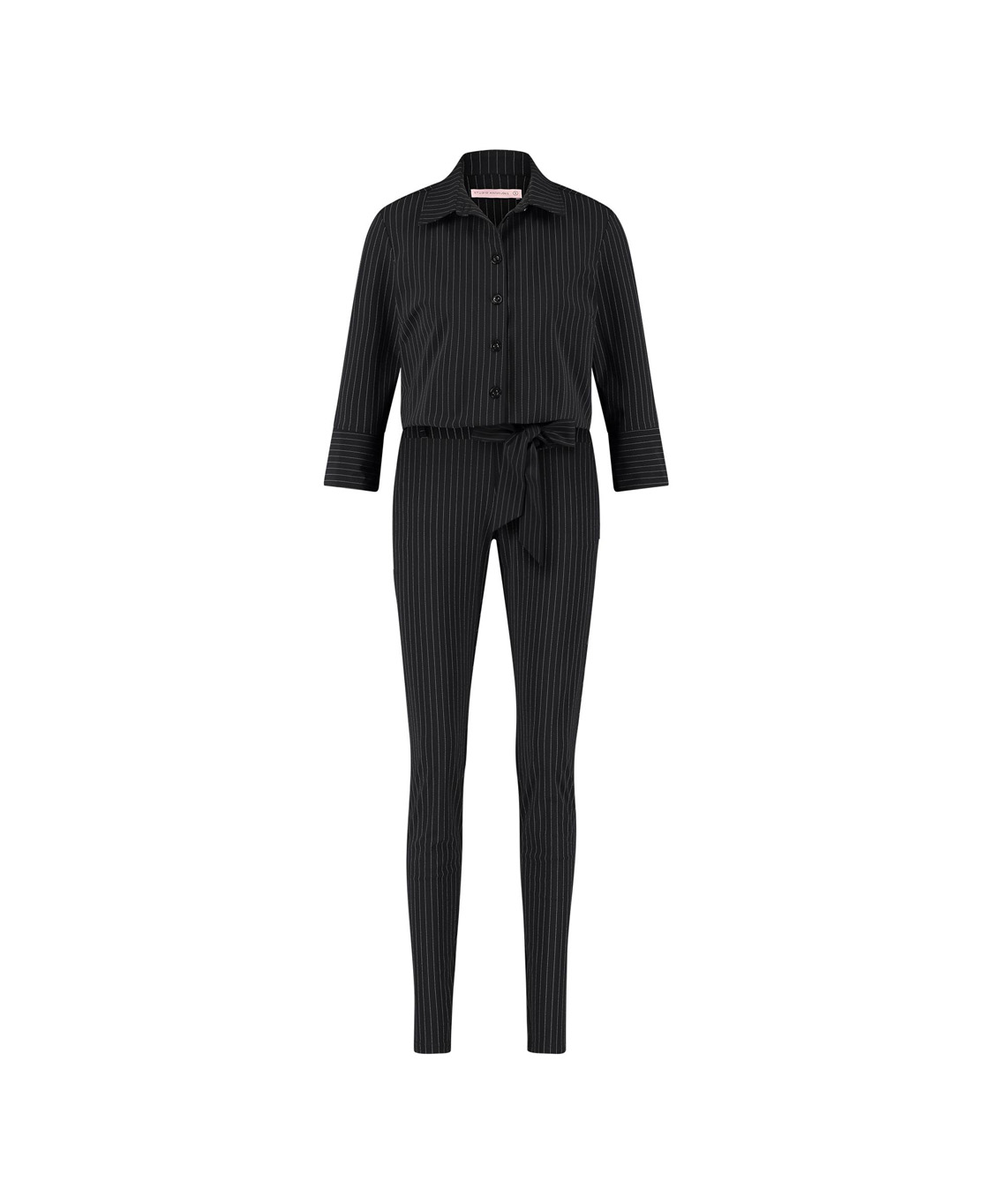 Studio Anneloes Jumpsuit Angelique Pinstripe Zwart