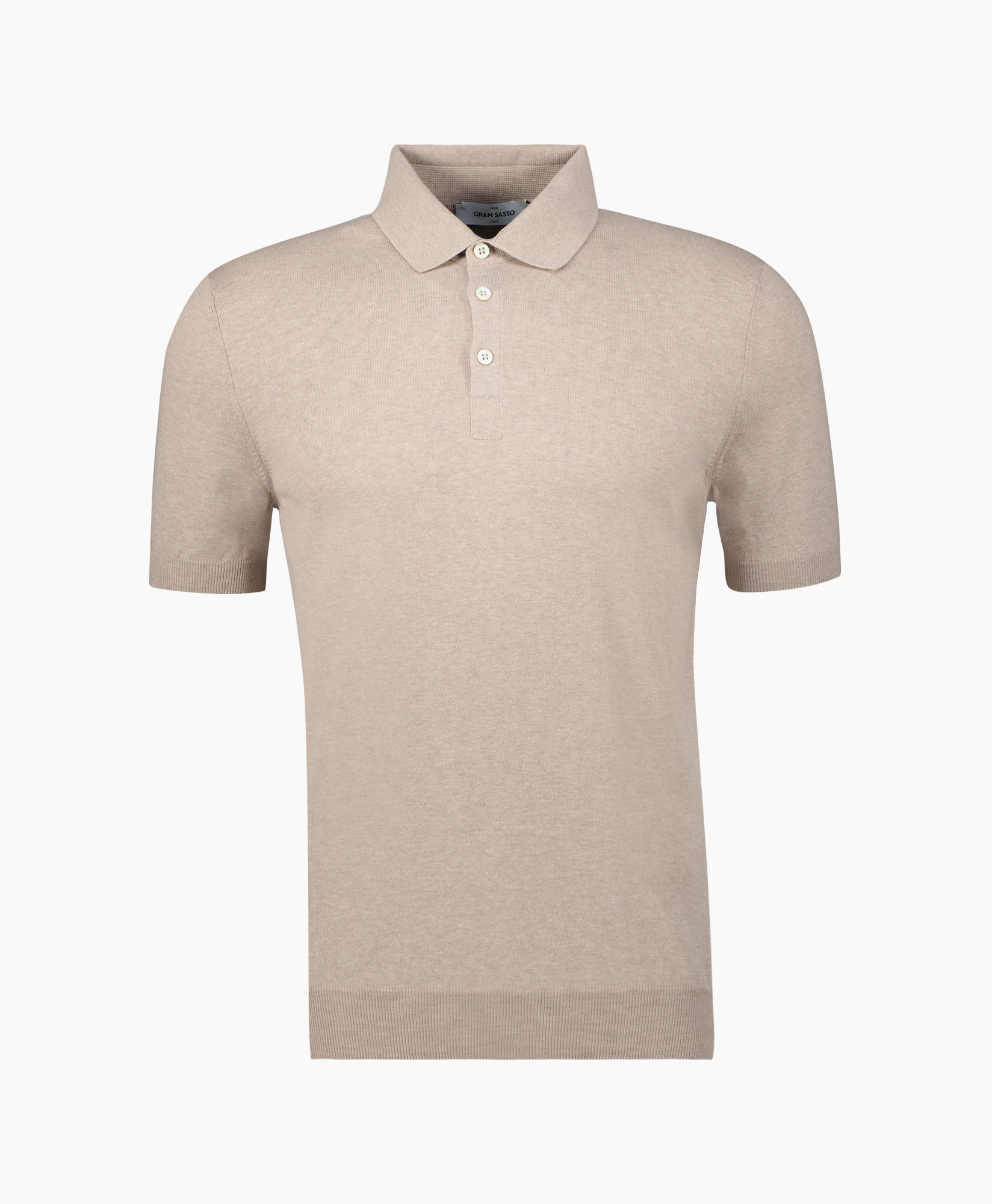 Gran Sasso T-shirt Korte Mouw 57119/20615 Bruin