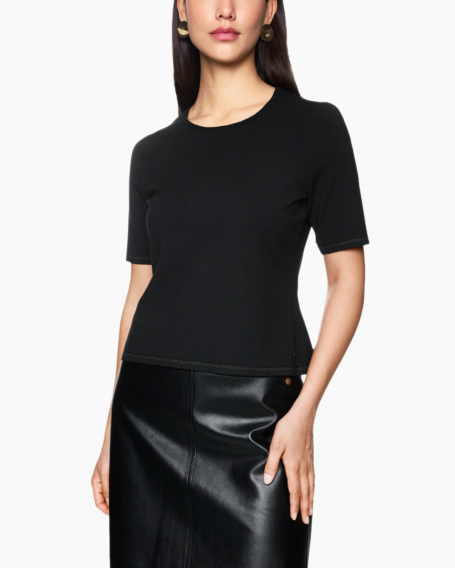 T-shirt Za 41.09 M11 Zwart