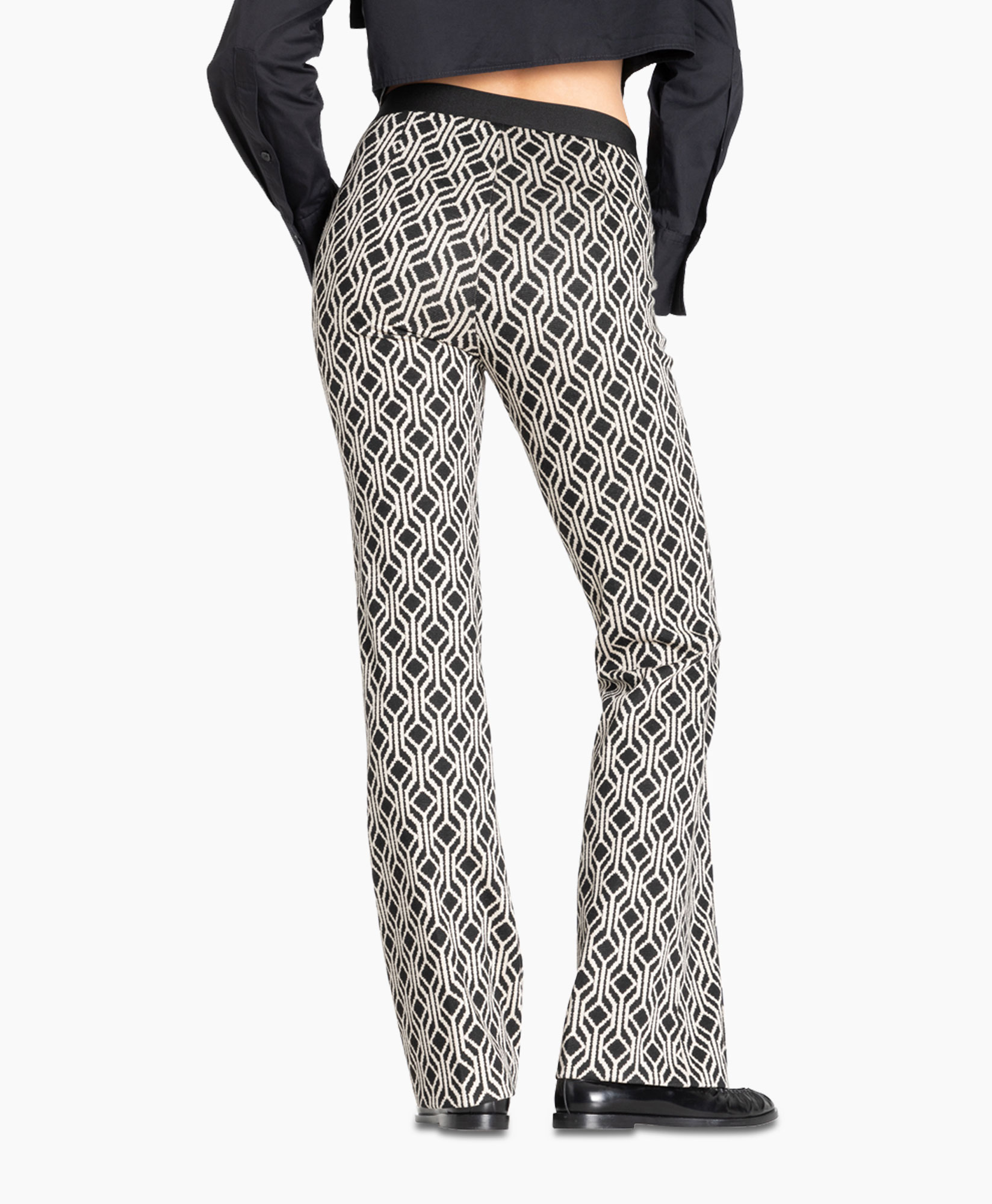 Broek Francoise Zwart