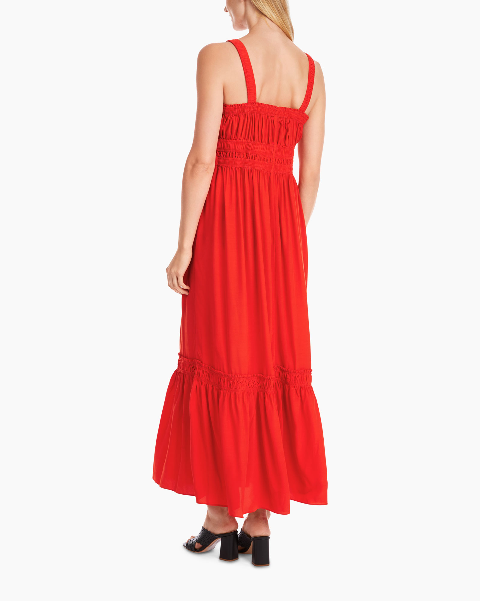 Jurk Yc 21.47 W89 midden rood