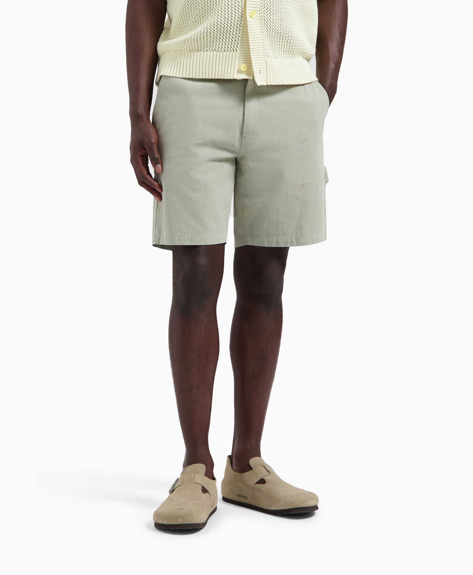 Korte Broek Emrbo Sun Carpenter licht groen
