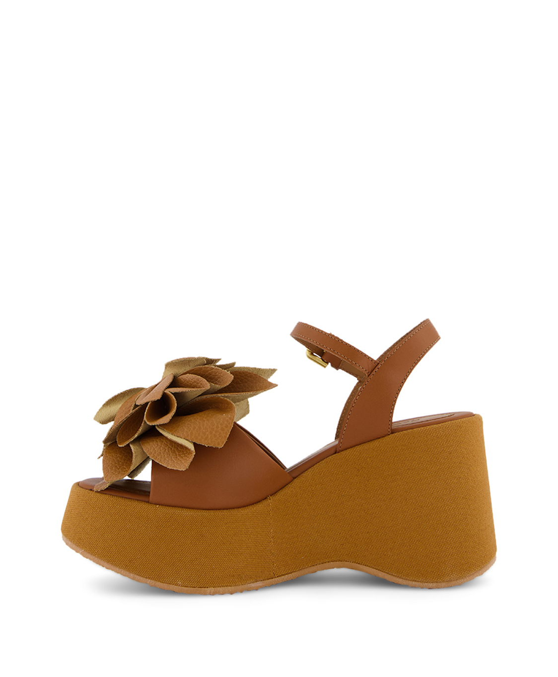 See Chloe Schoenen Sandaal Met Hak Sb38063a Bruin