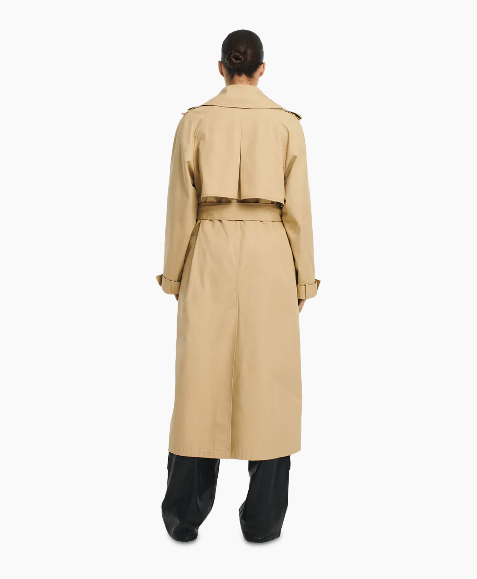 Trenchcoat Mexia Cotton Twill Beige