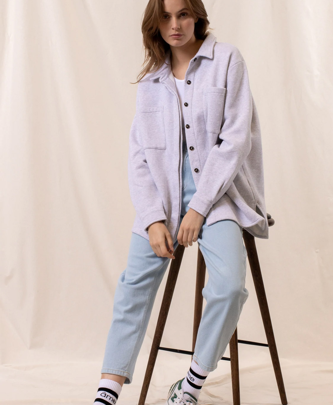 Âme Antwerp Jeans Edgar Long Denim Licht Blauw