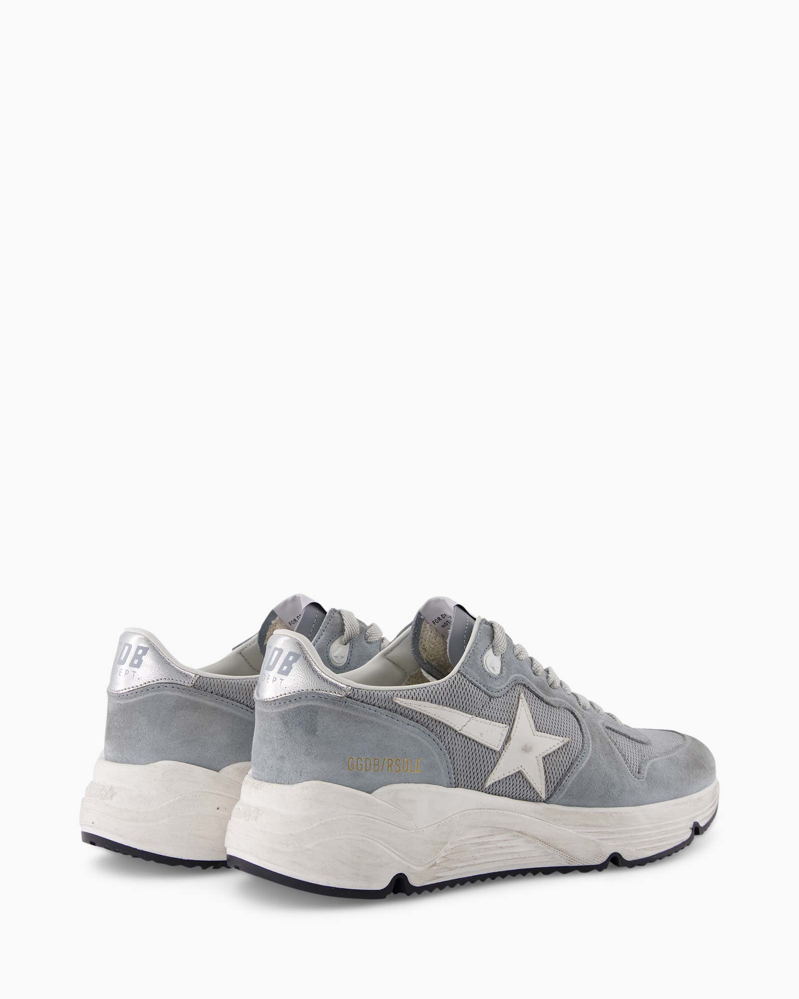 Sneaker Running Sole Laminated Heel Licht Blauw