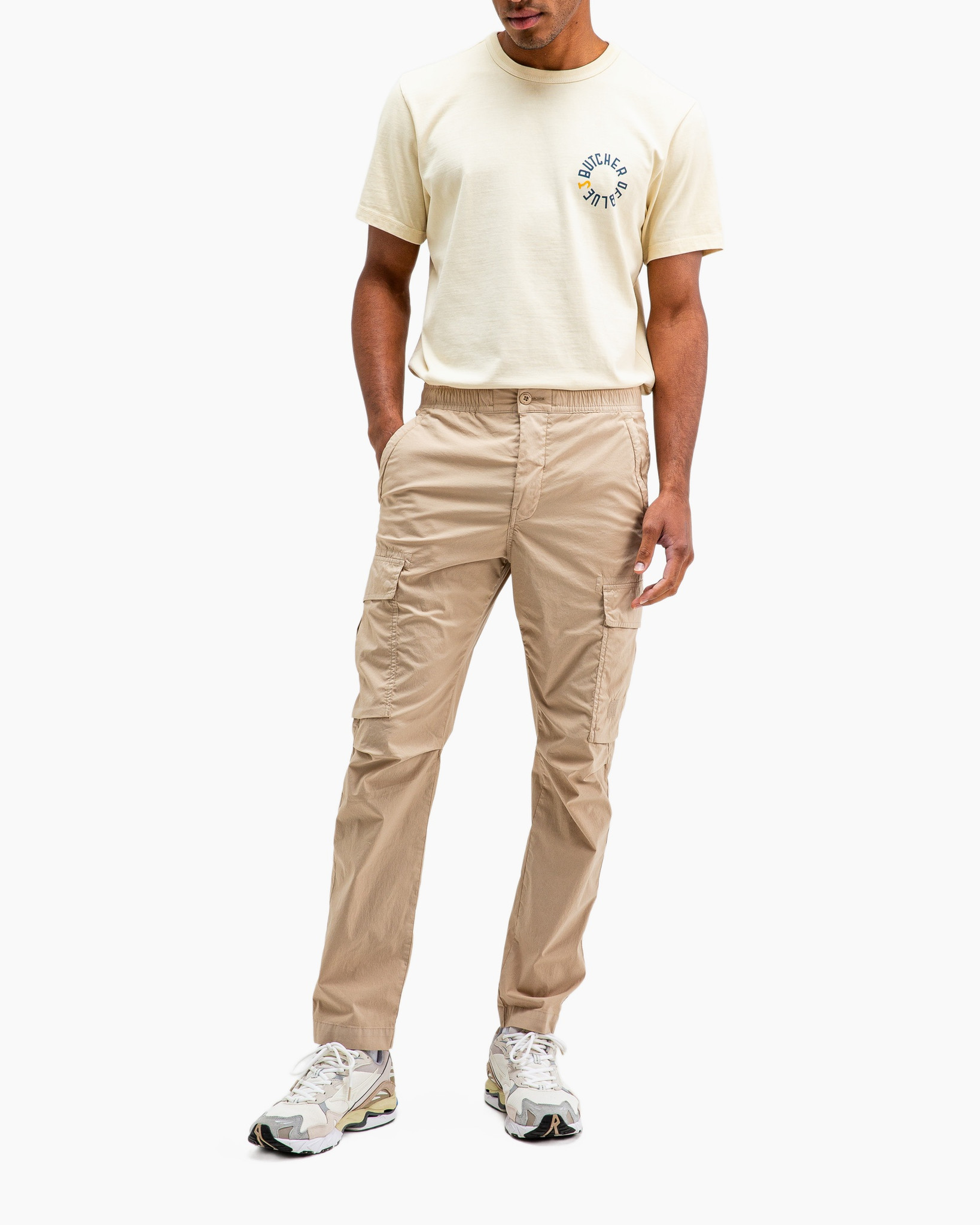 Pantalon Tristan Slim Cargo Beige Pantalon Tristan Slim Cargo Beige