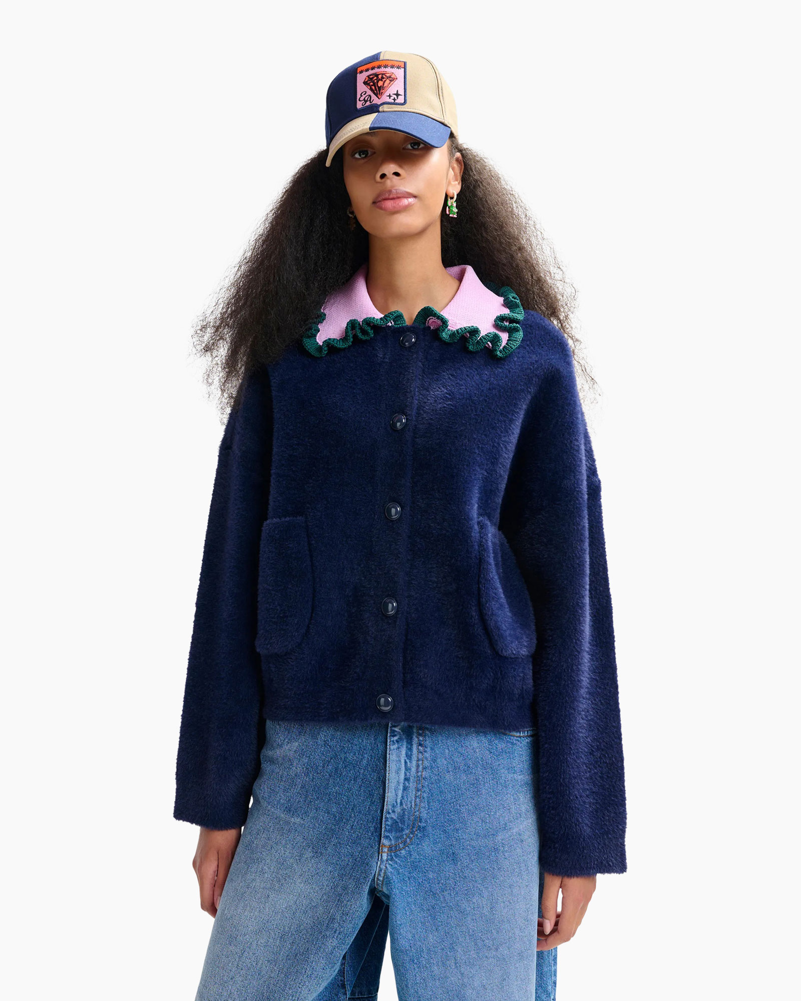 Vest Jardener Donker Blauw