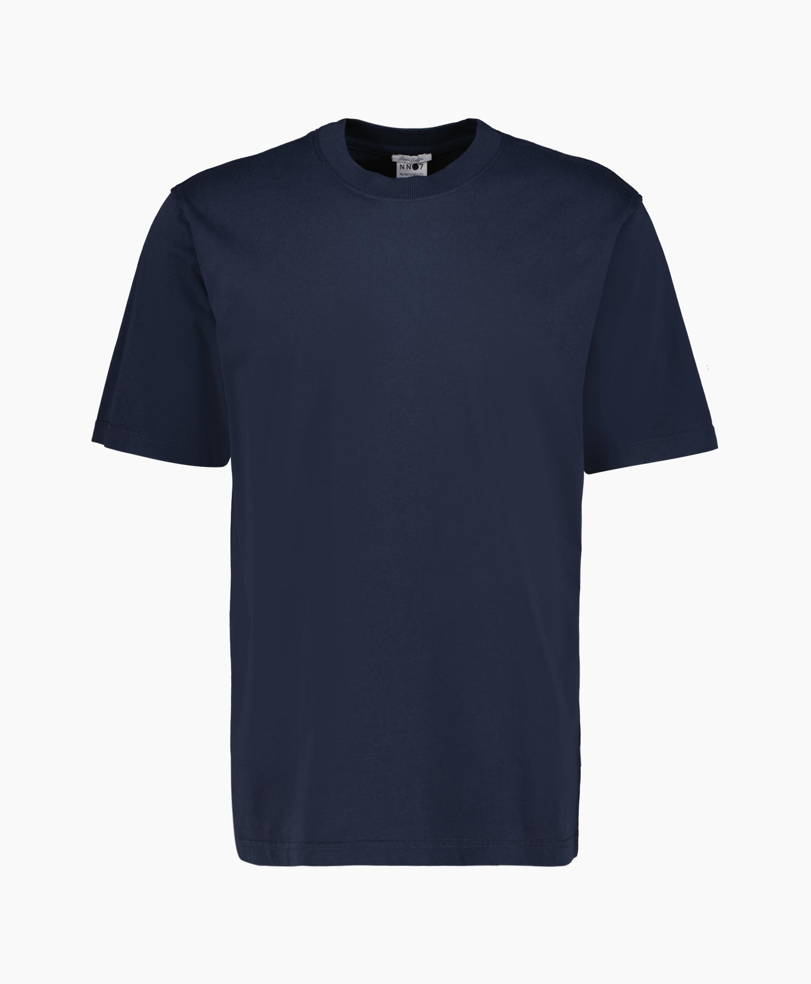Nn07 T-shirt Korte Mouw Adam 3209 Donker Blauw