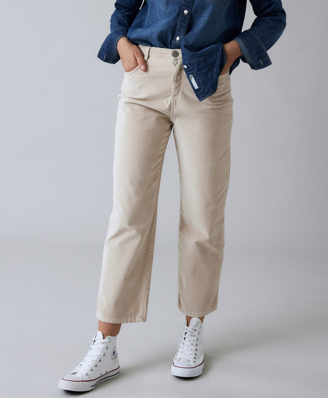 Opus Broek Lani Soft Bruin