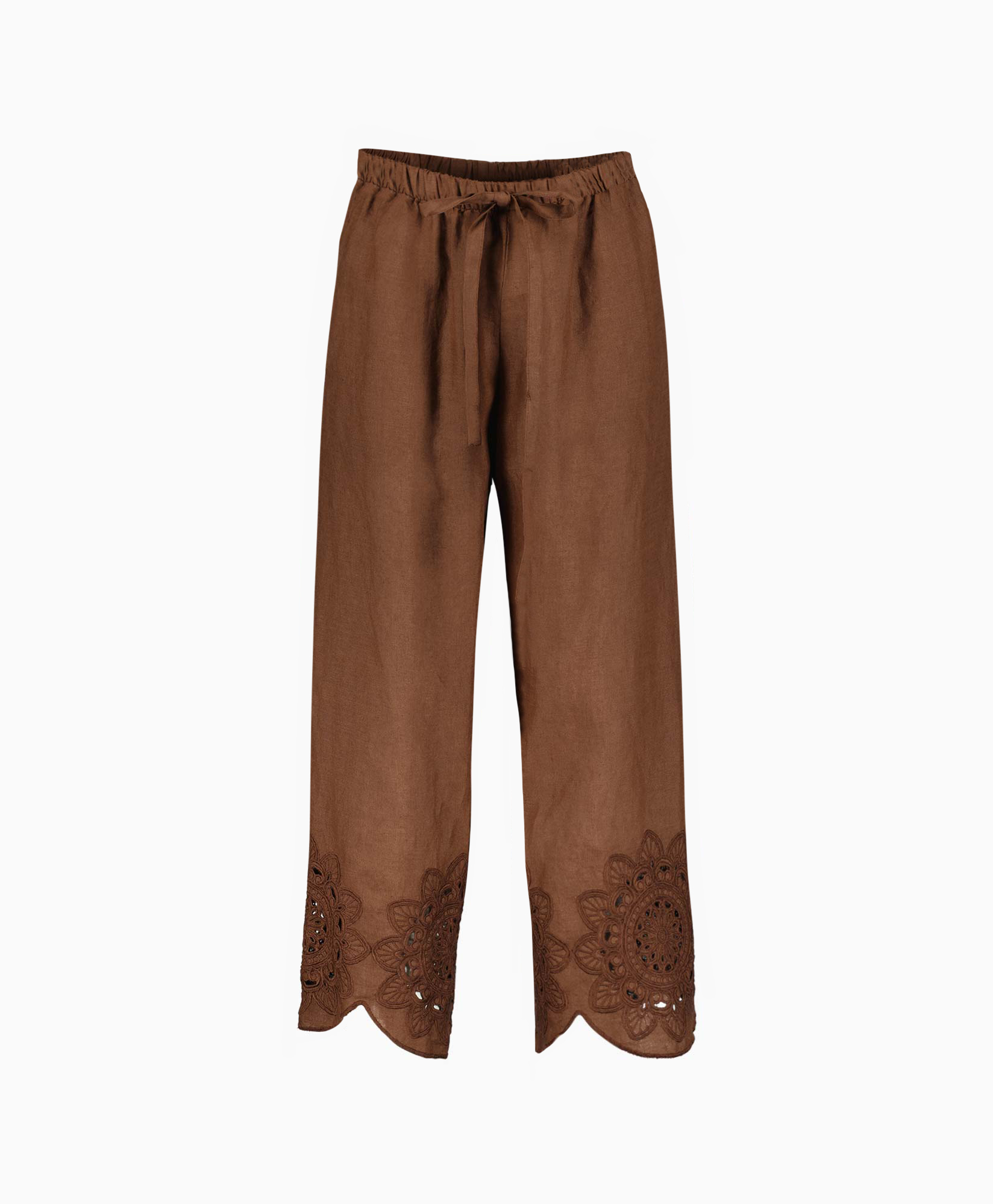 Greek Archaic Kori Broek 210138 Donker Bruin