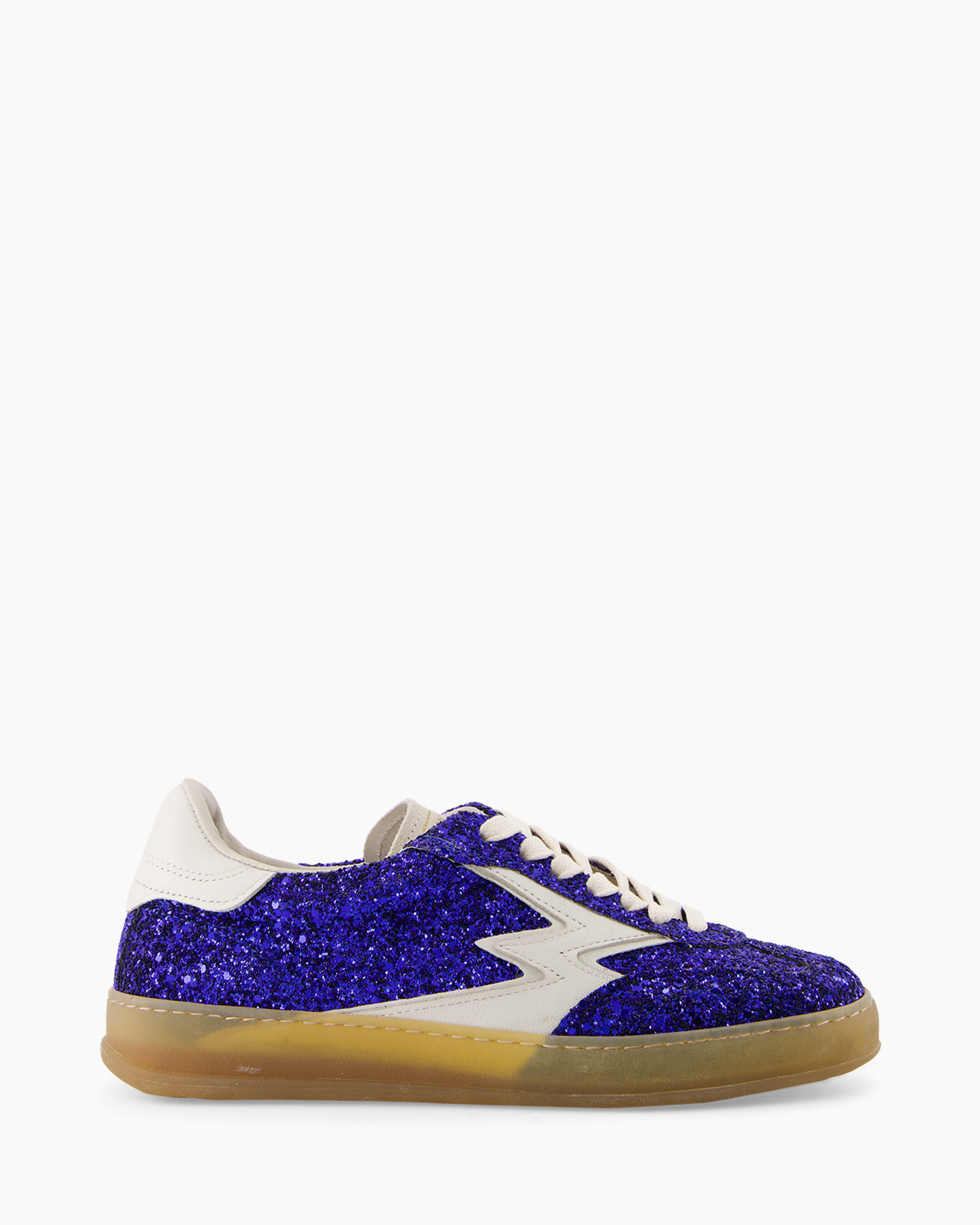 Sneaker Glitter Club Deluxe Blauw