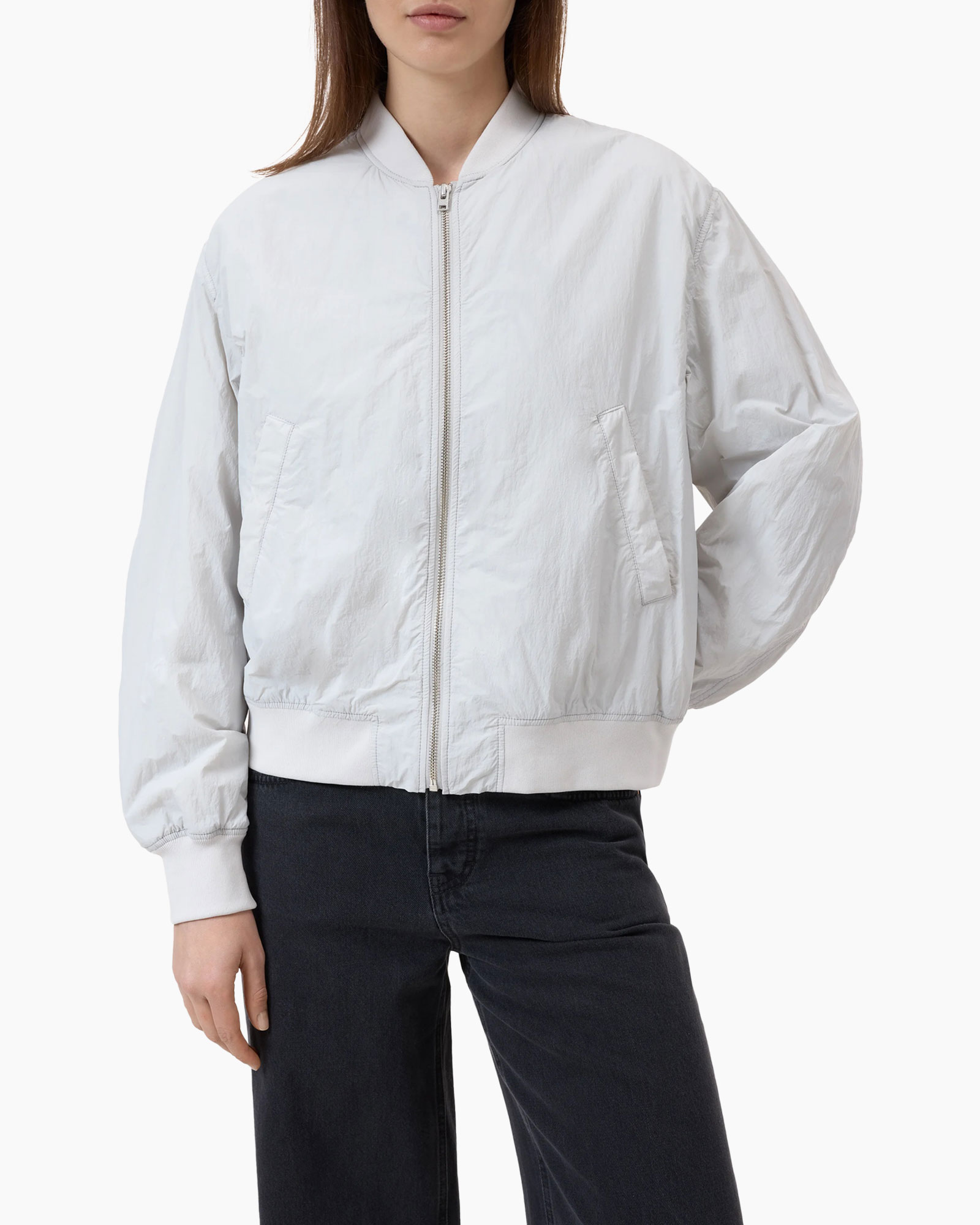 Jack Classic Bomber Licht Grijs
