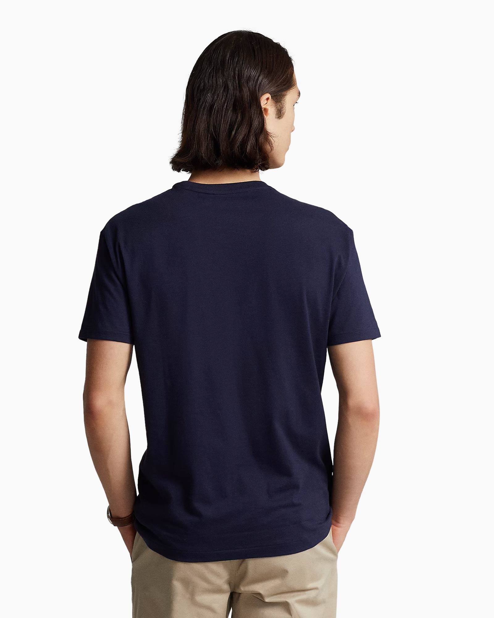 T-shirt Korte Mouw Jersey Sscnm2 Donker Blauw