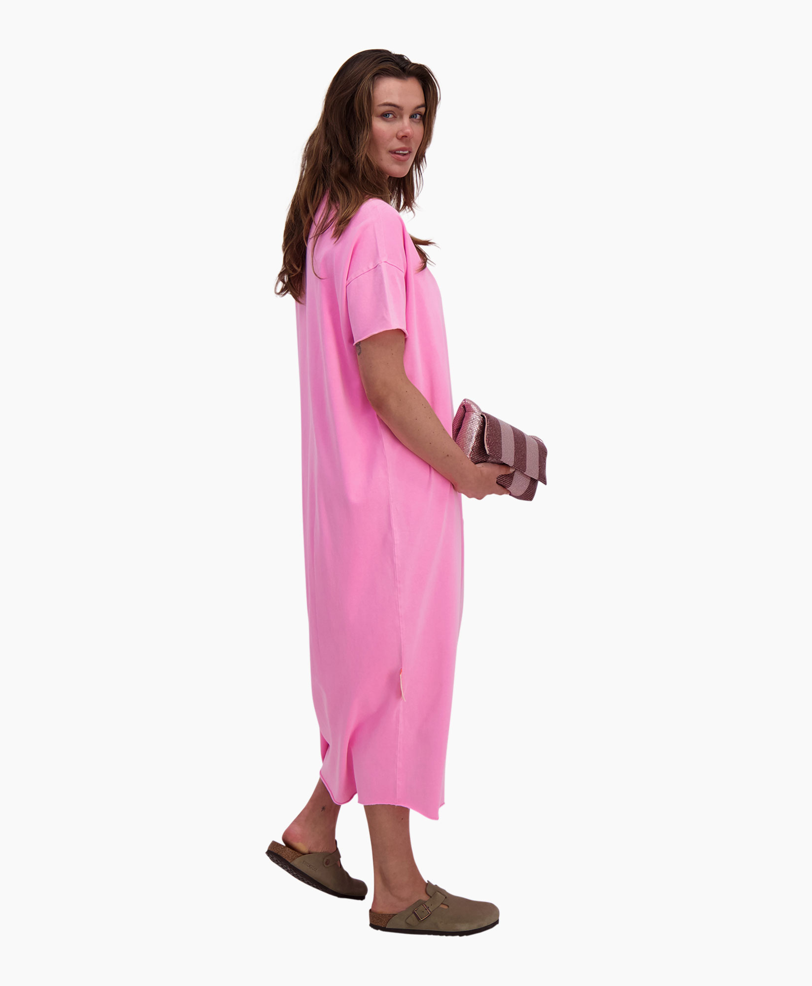 Maxi Jurk Gigi Roze