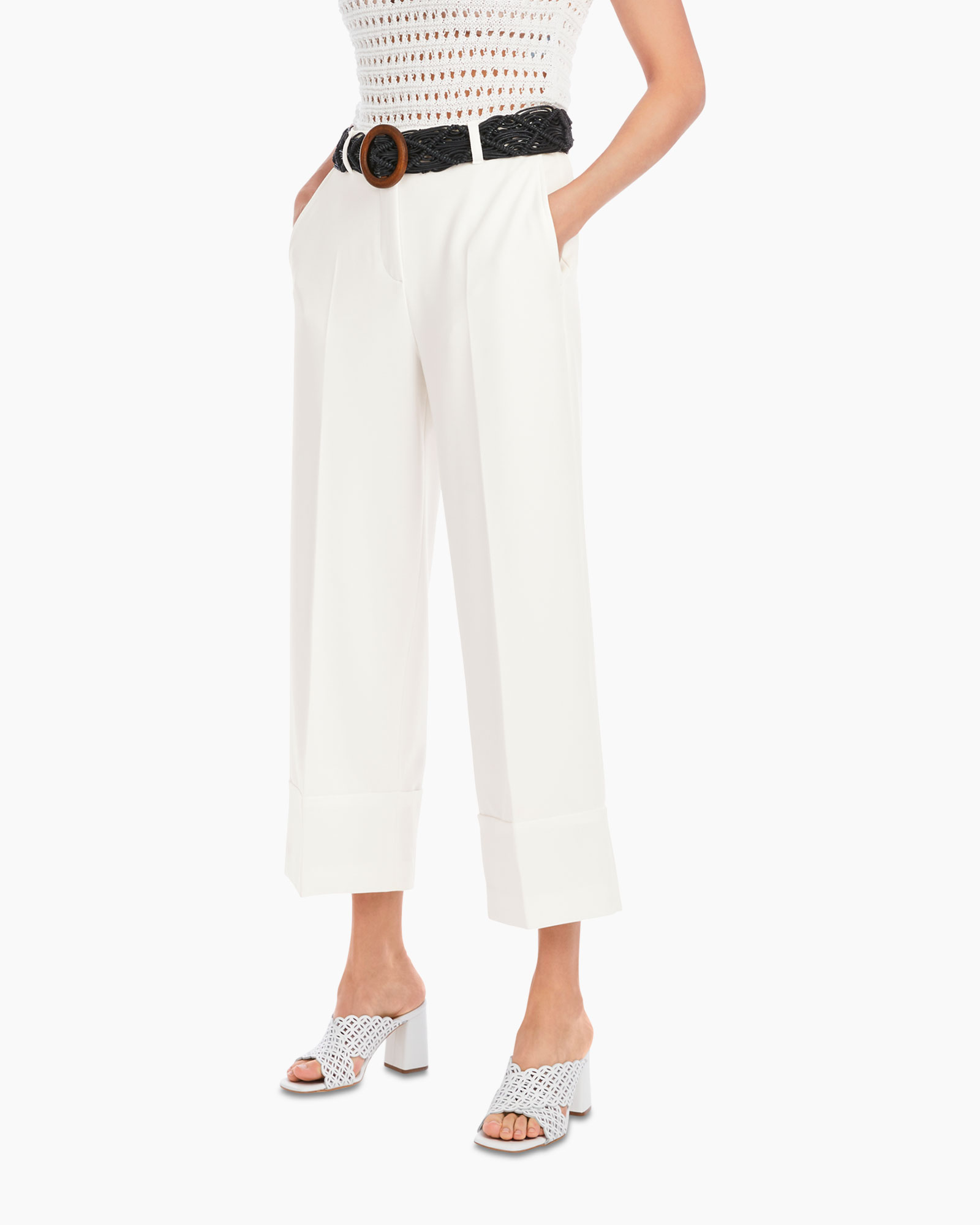 Broek Yc 81.67 W77 Off White