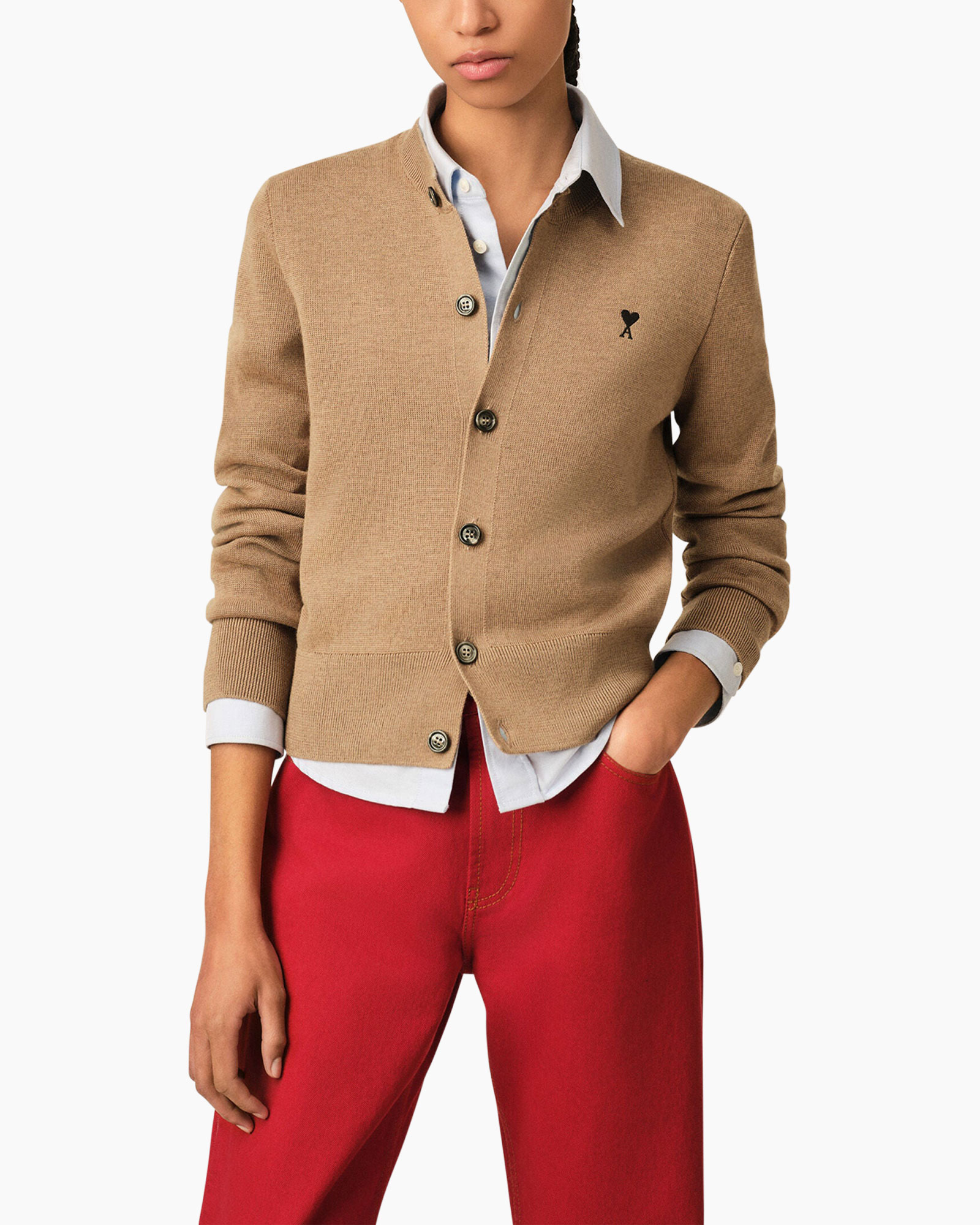 Vest Crewneck Camel
