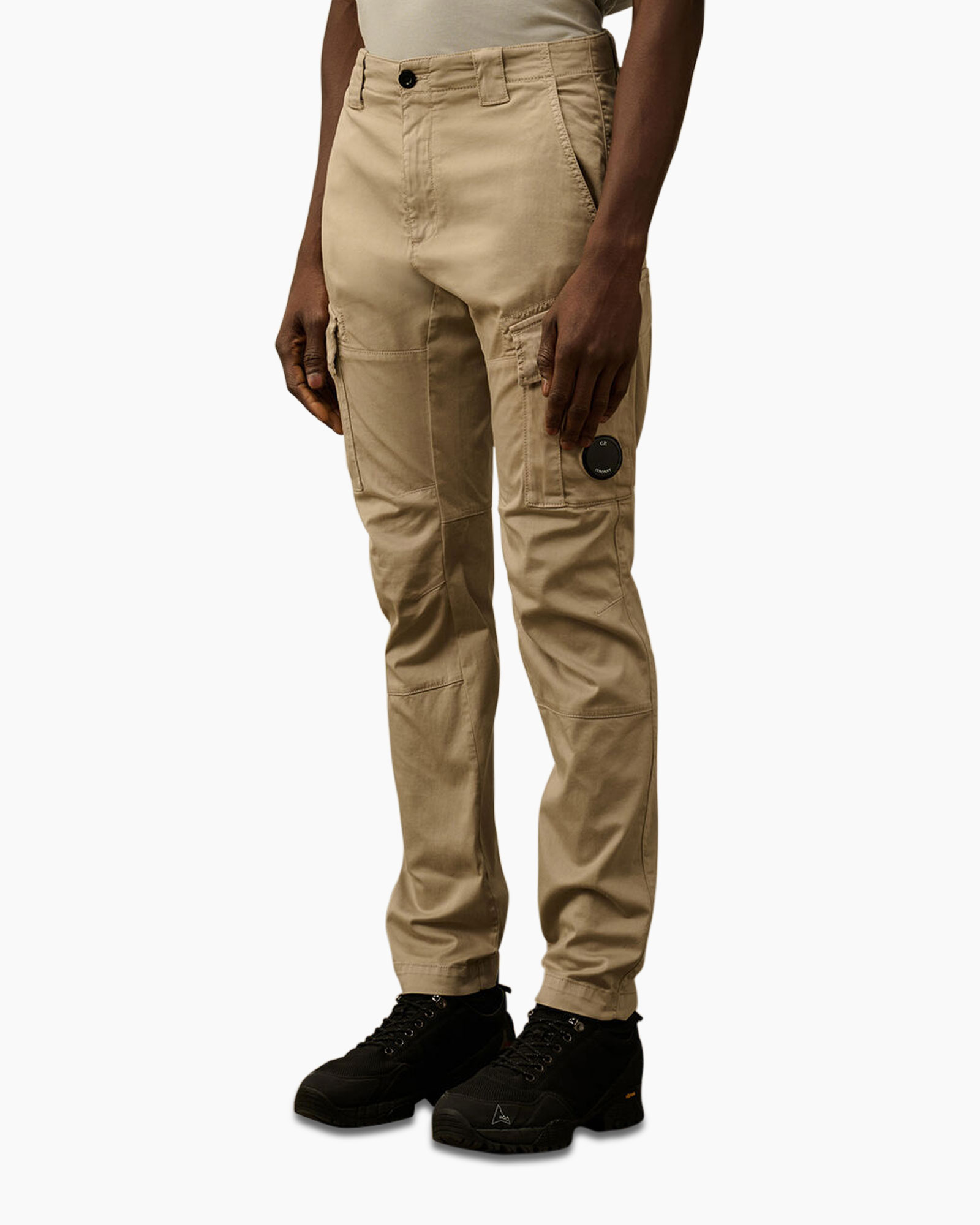 Cargobroek Stretch Sateen Cargo Lens Groen