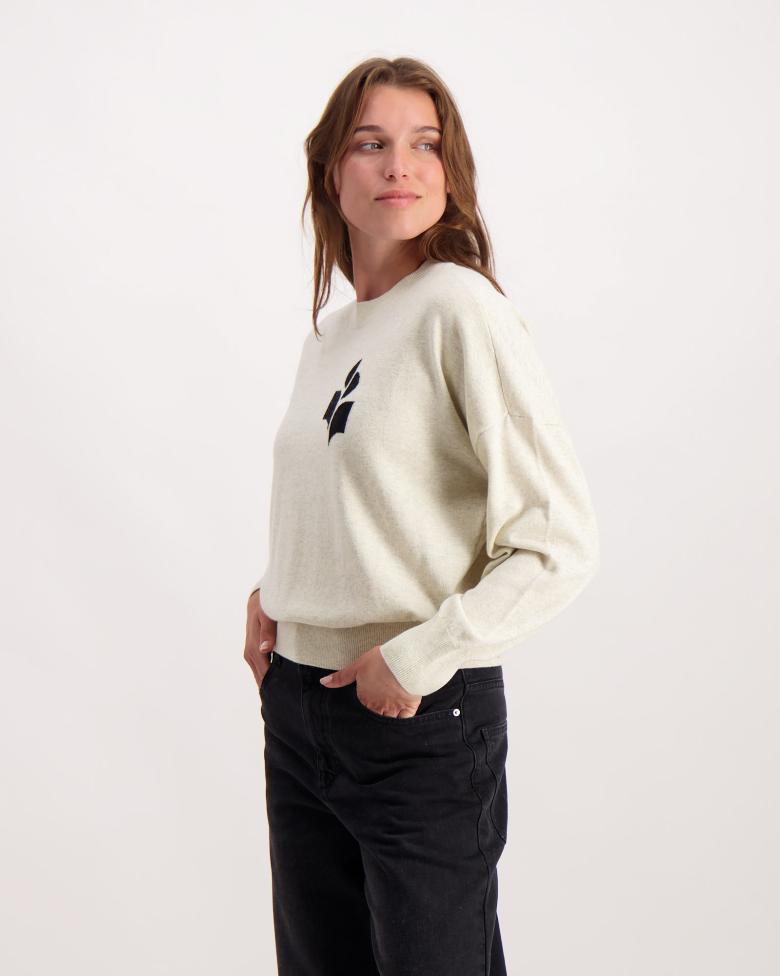 Sweater Marisans Licht Grijs