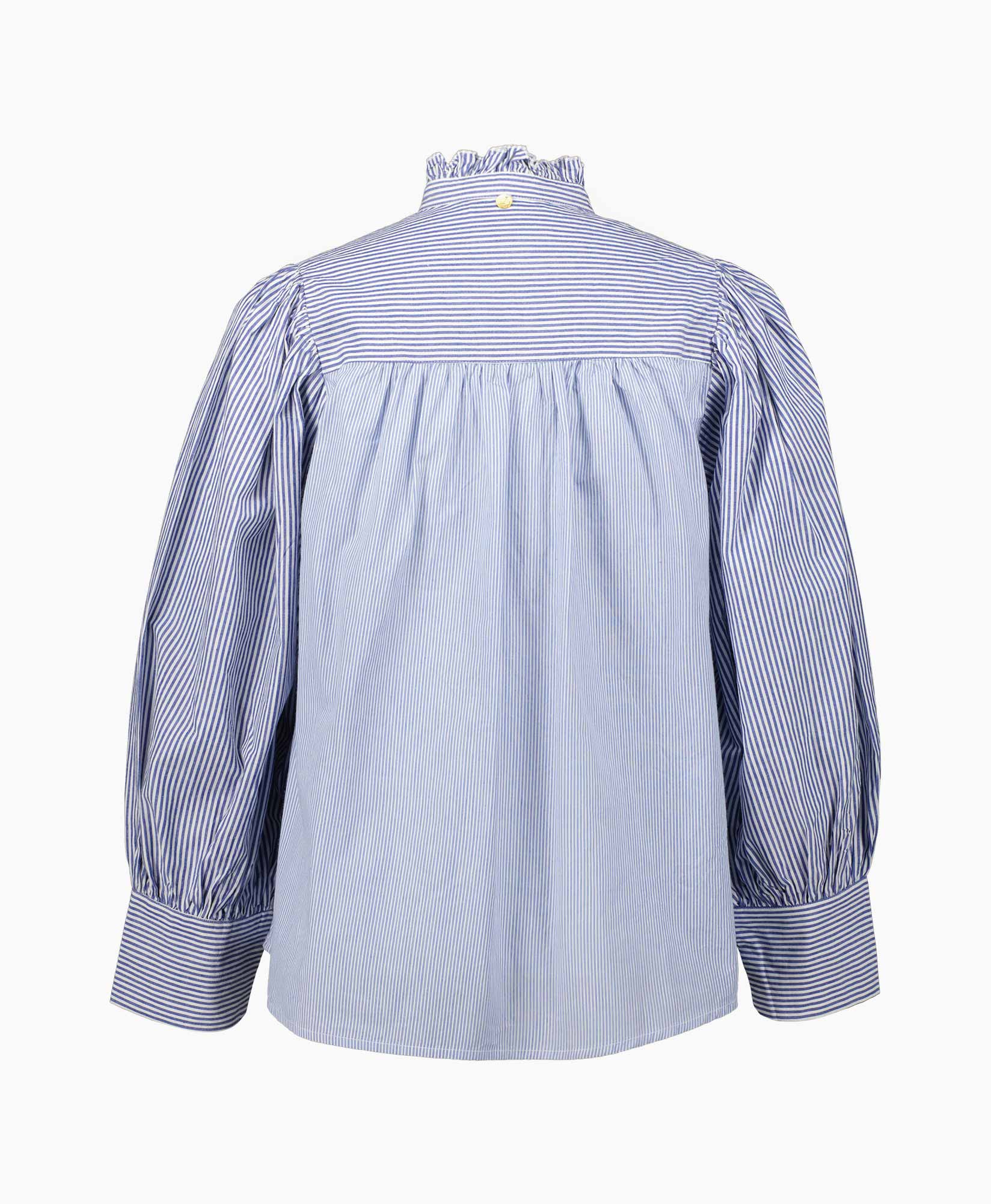 Antik Batik Blouse Polette1blo Blauw