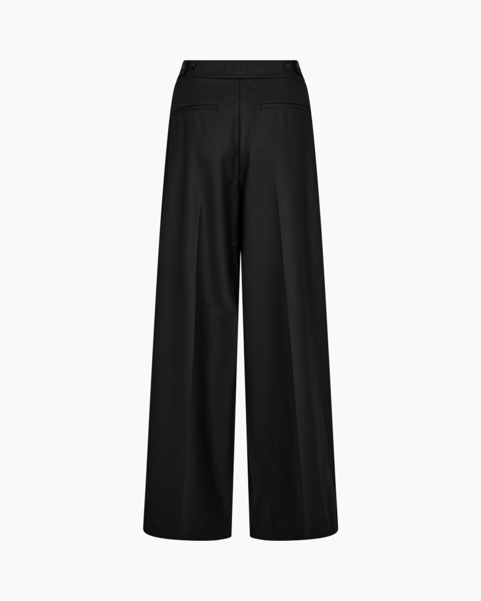 Pantalon Sibelle Pleat Zwart