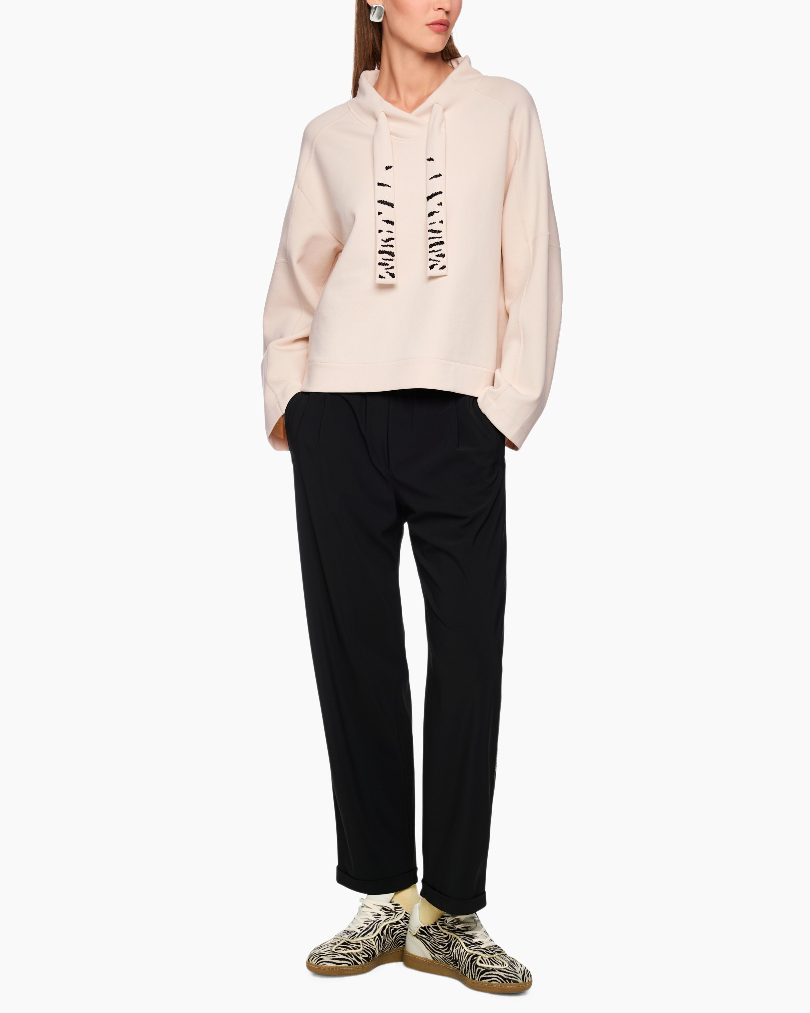 Long Sleeve, Sweater, Pants, Blouse, Person