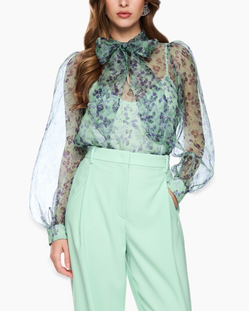 blouse, doorsnede?, fleur, groen, pijl?