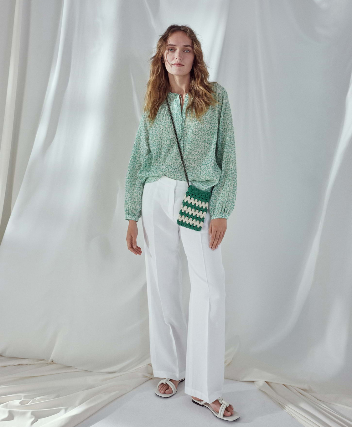 Opus Blouse Faisy Groen