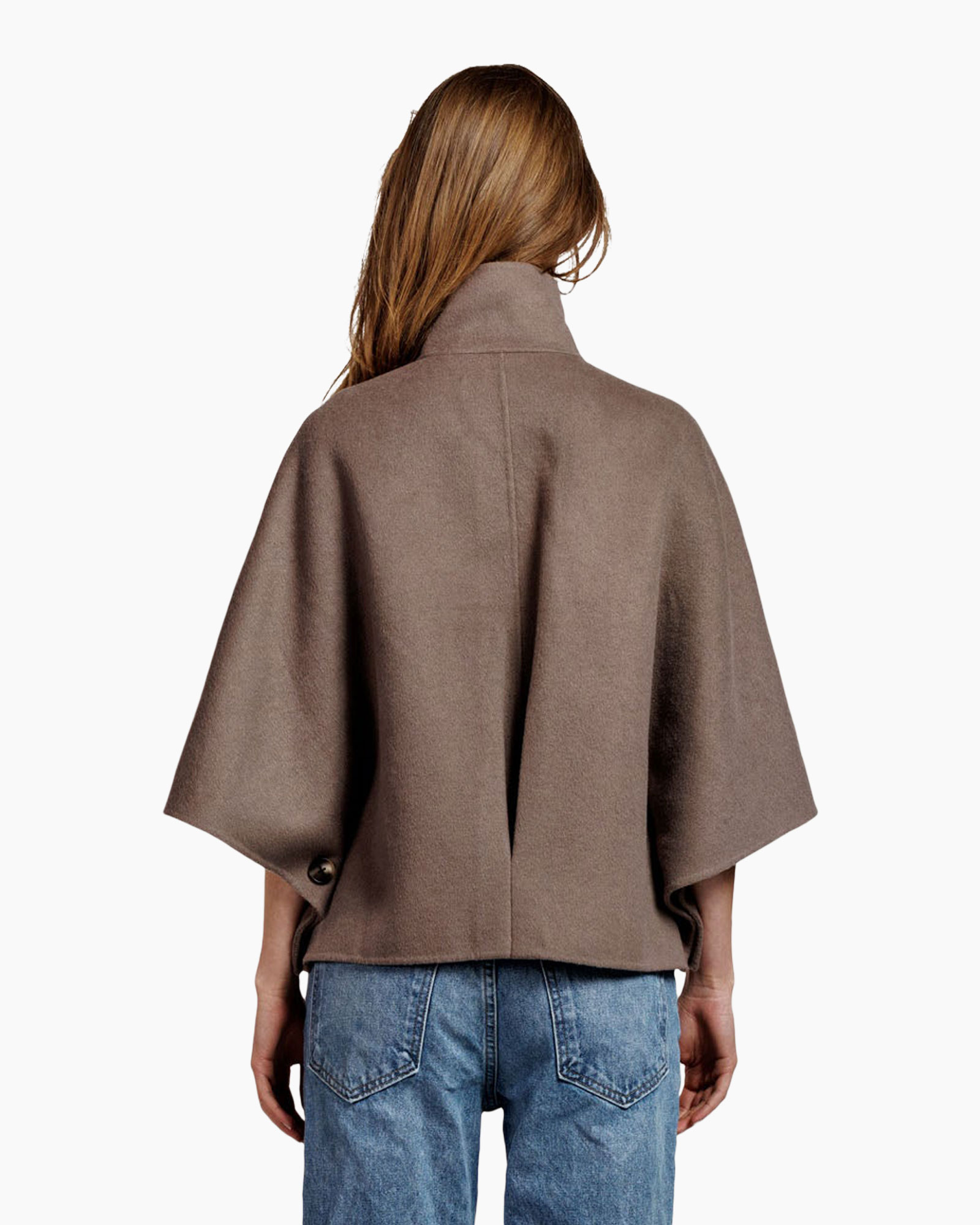 Mode, Jas, Kaap, Jeans, Persoon