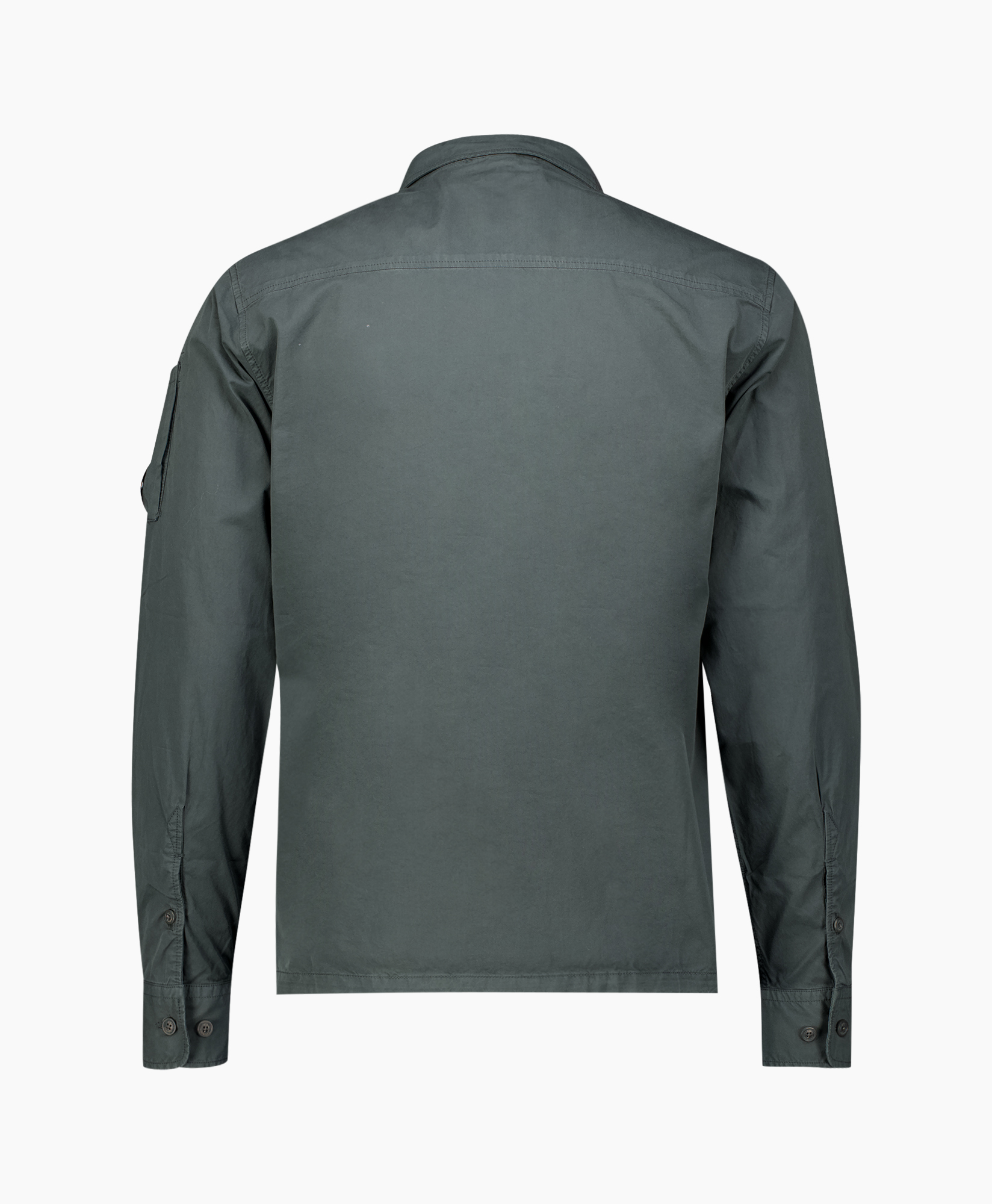 Overshirt Organic Gabardine Donker Blauw