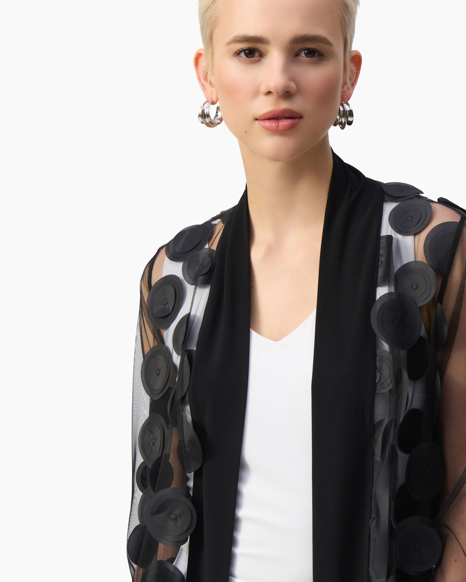 Vest Cover Up Zwart