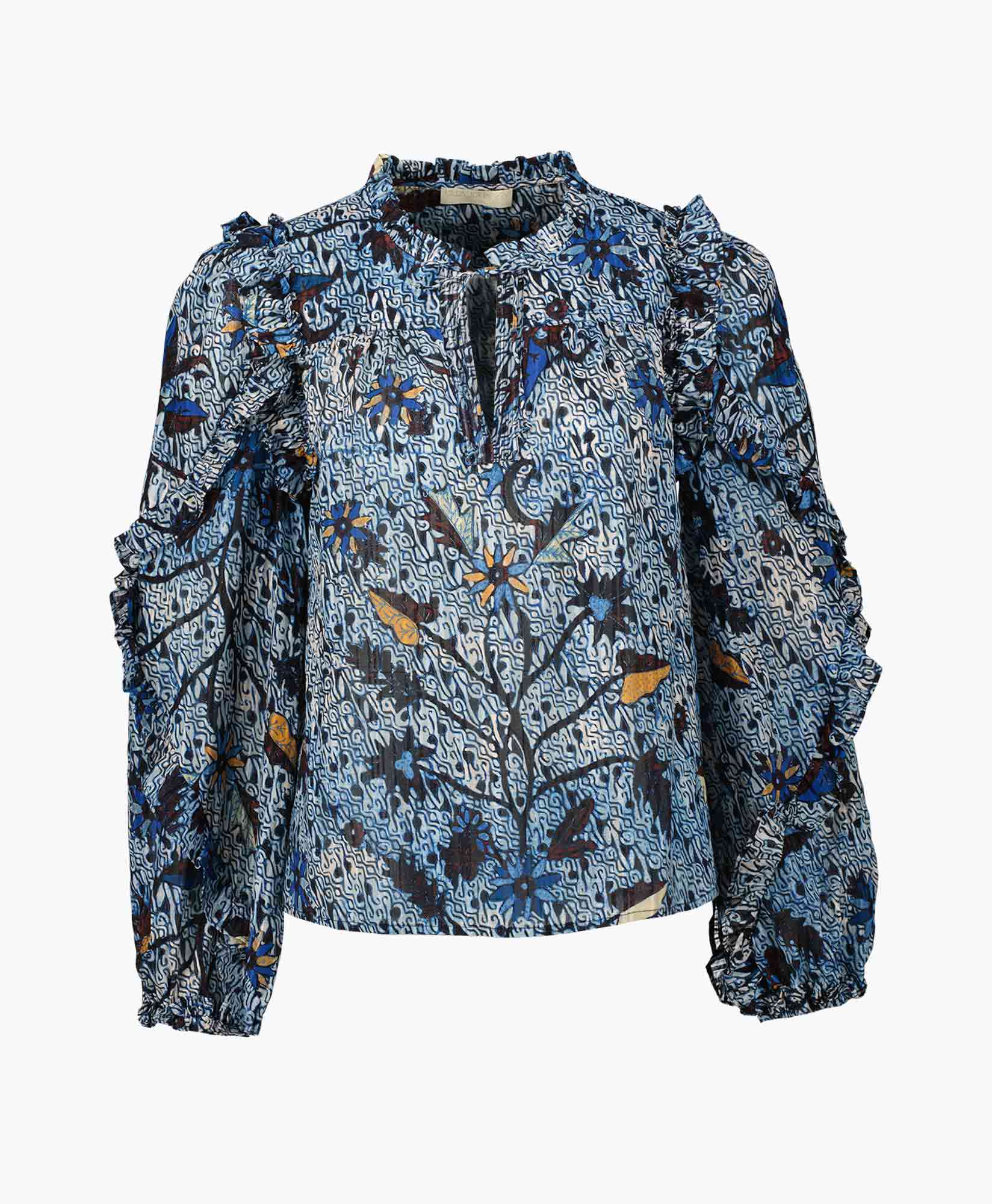 Ulla Johnson Blouse Pf230240 Blauw
