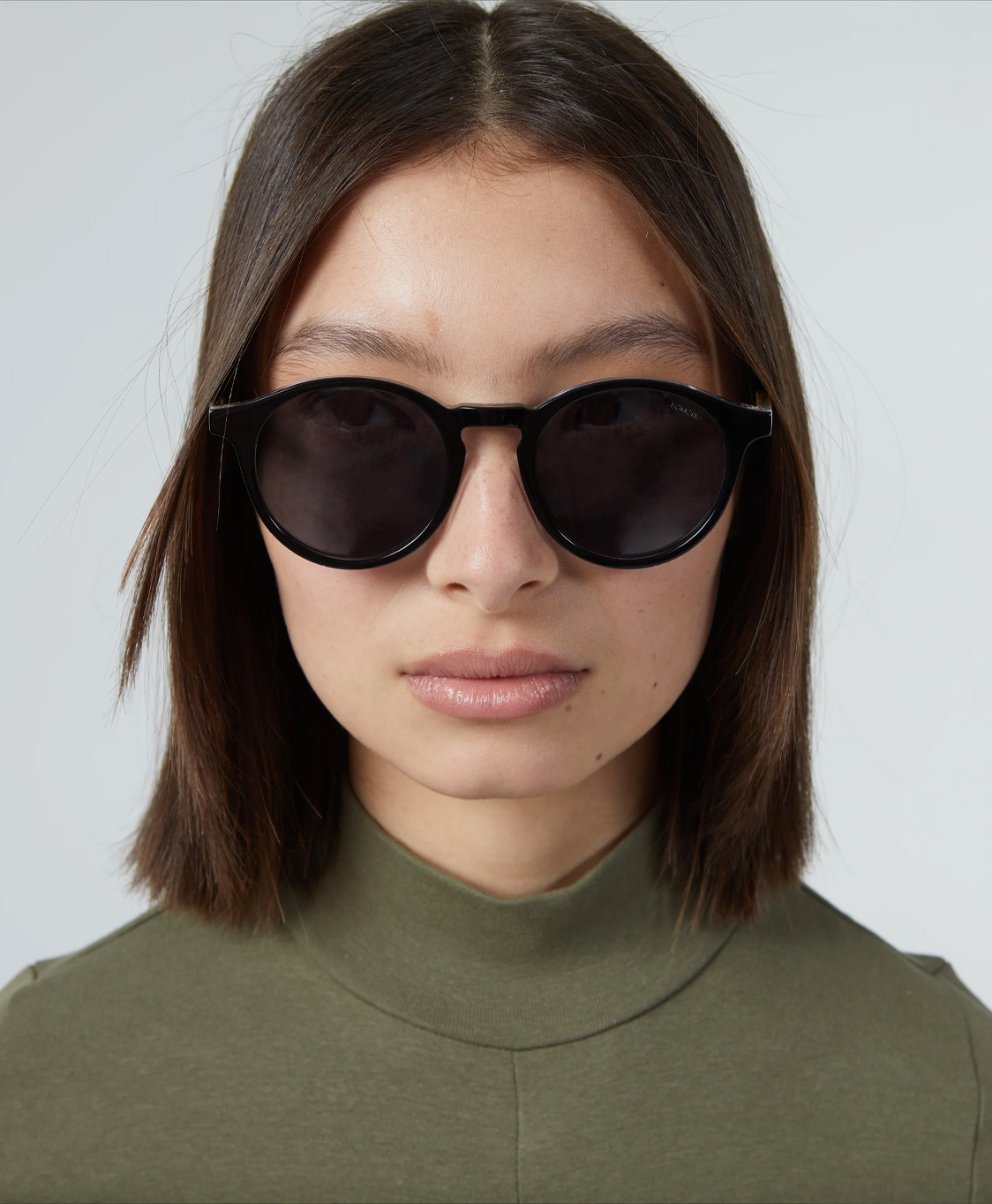 Komono Zonnebril Archie Black Clear Zwart