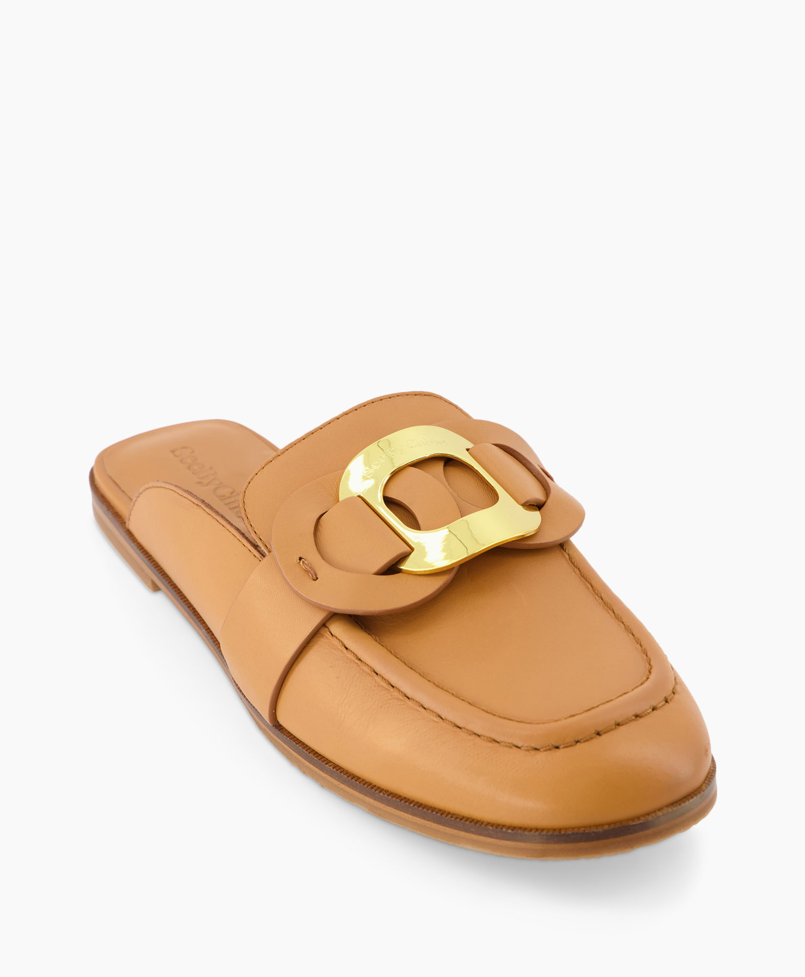 See Chloe Schoenen Loafer Chany Bruin