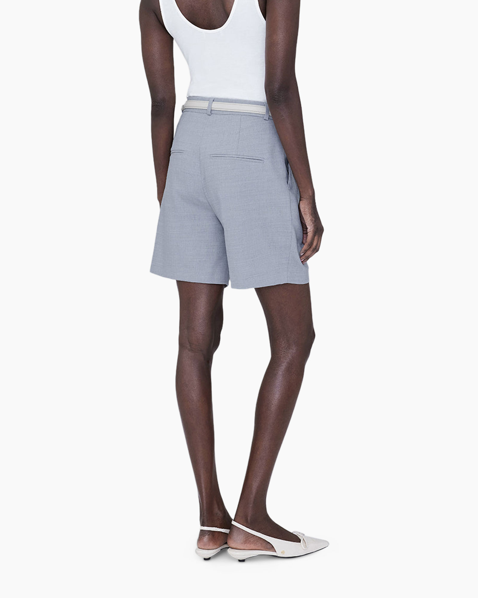 Korte Broek Carrie Licht Blauw