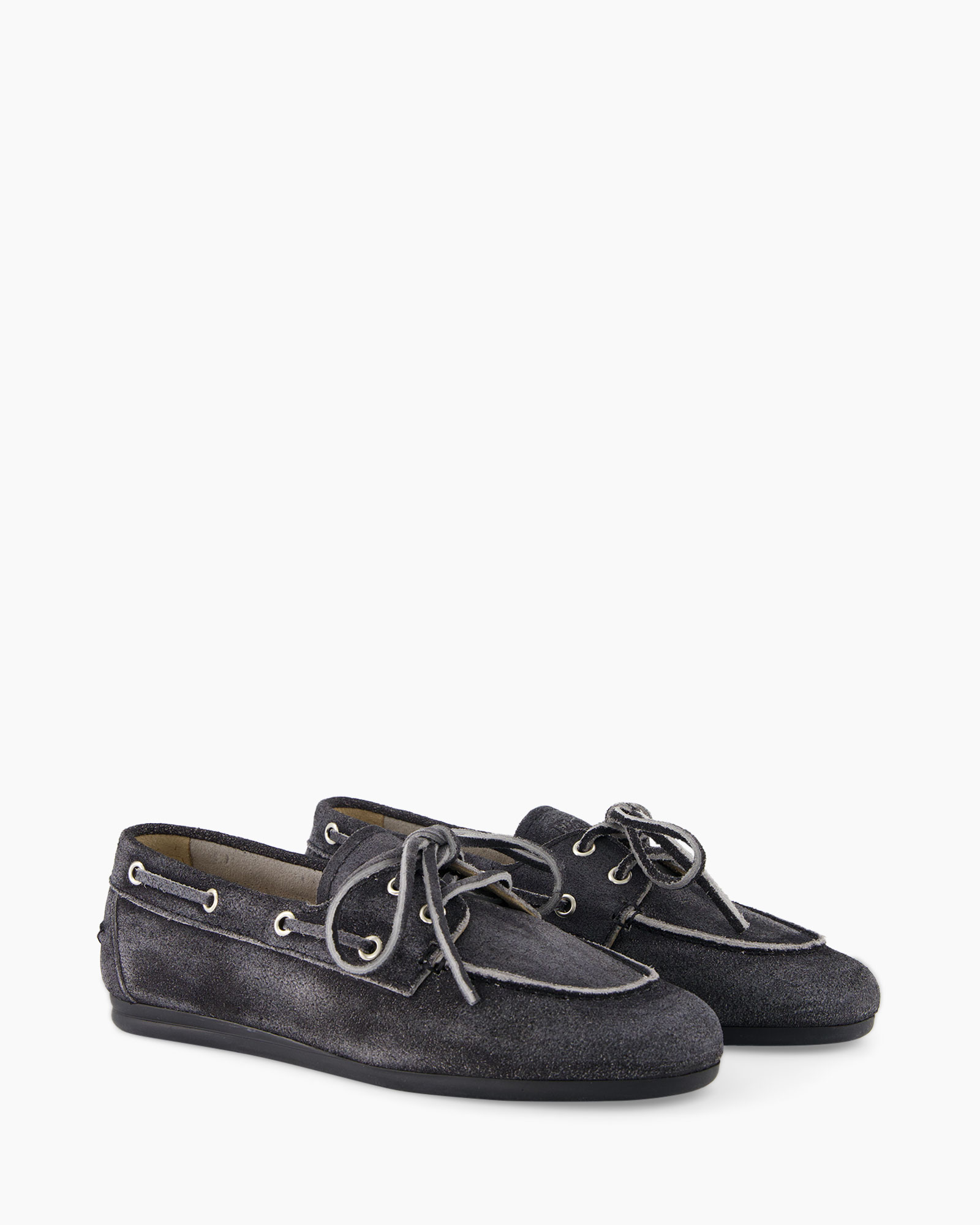 Loafer Brushed Boat Donker Blauw
