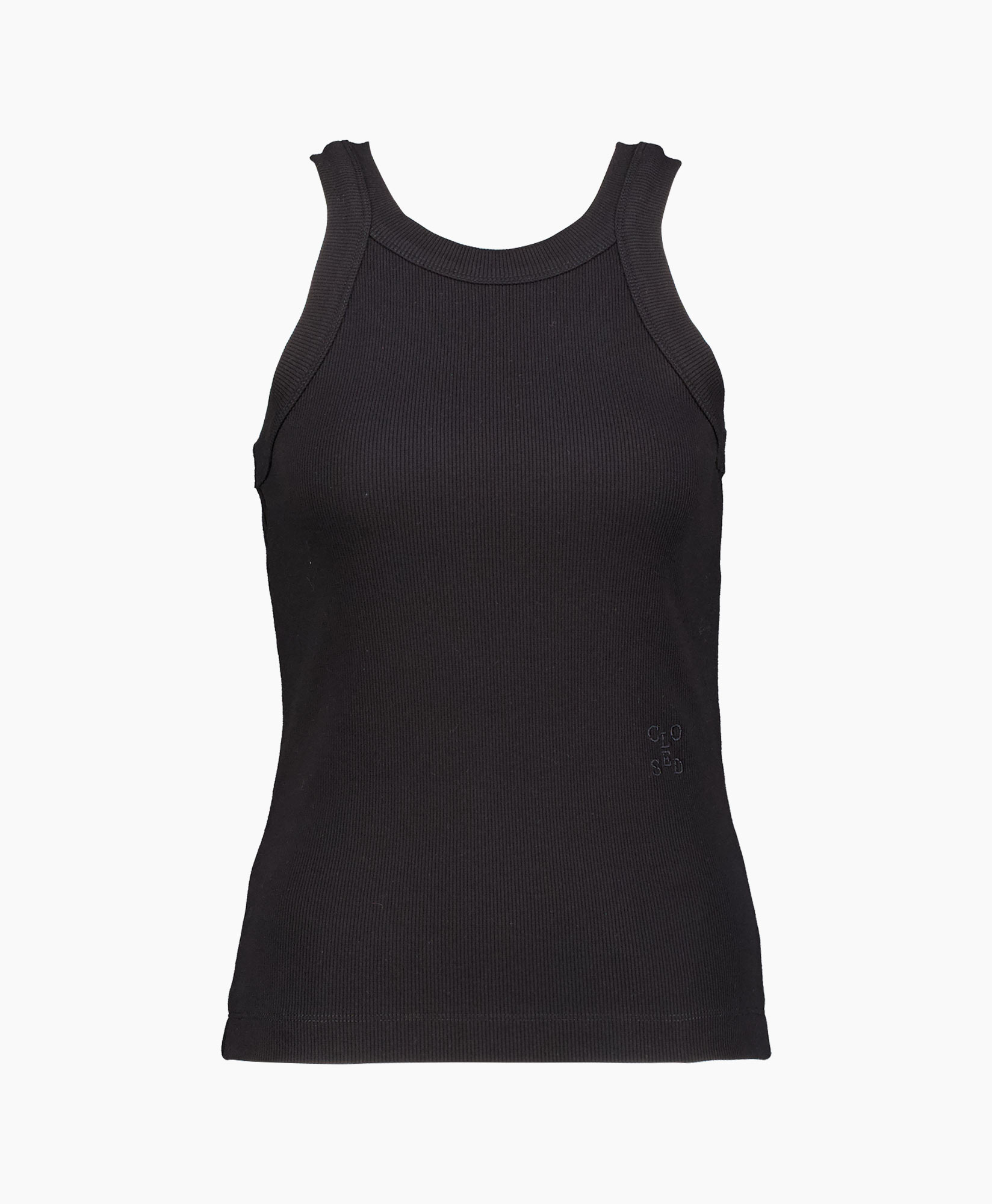 Top Racer Tank Top Zwart