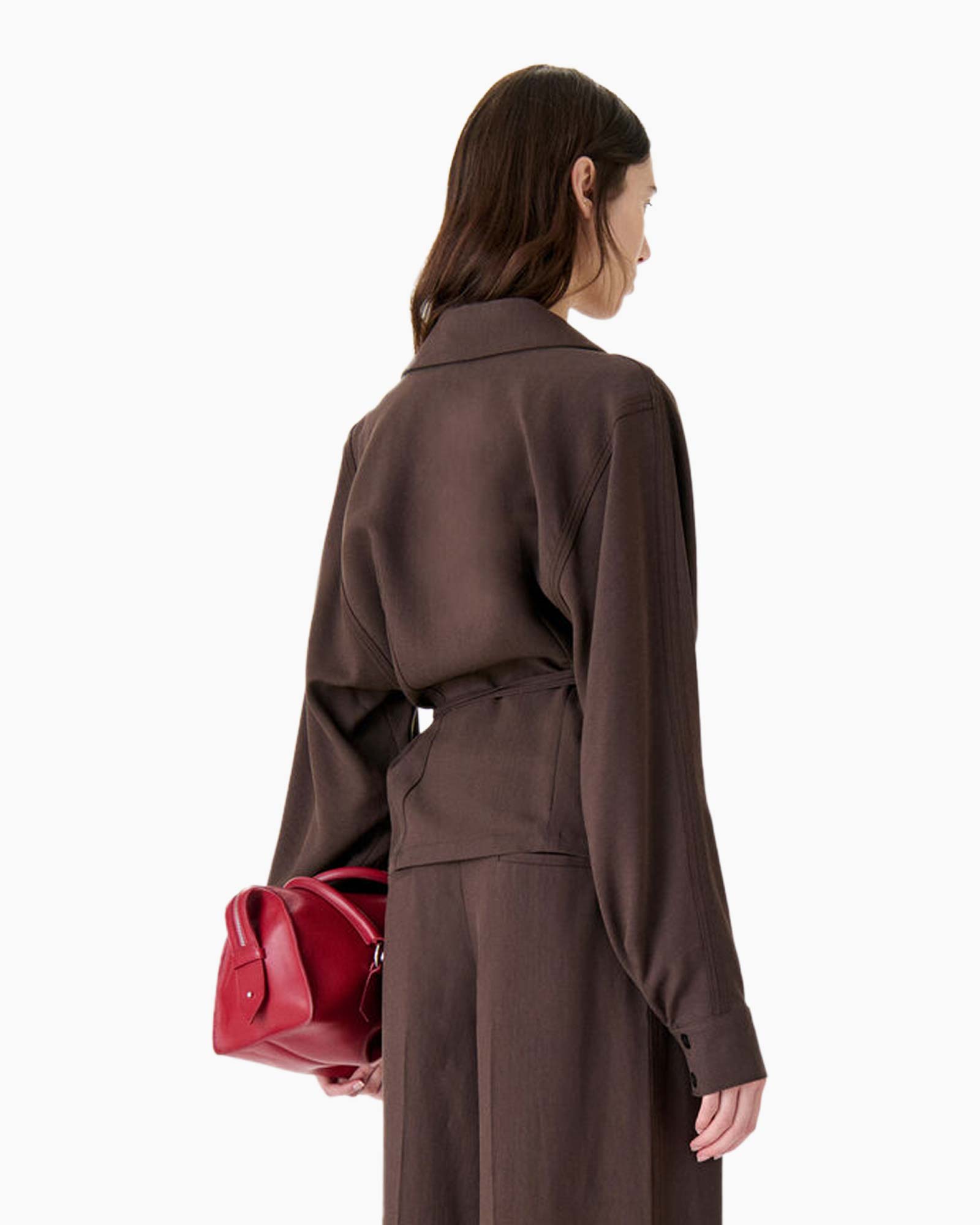 Coat, Fashion, Long Sleeve, Handbag, Overcoat