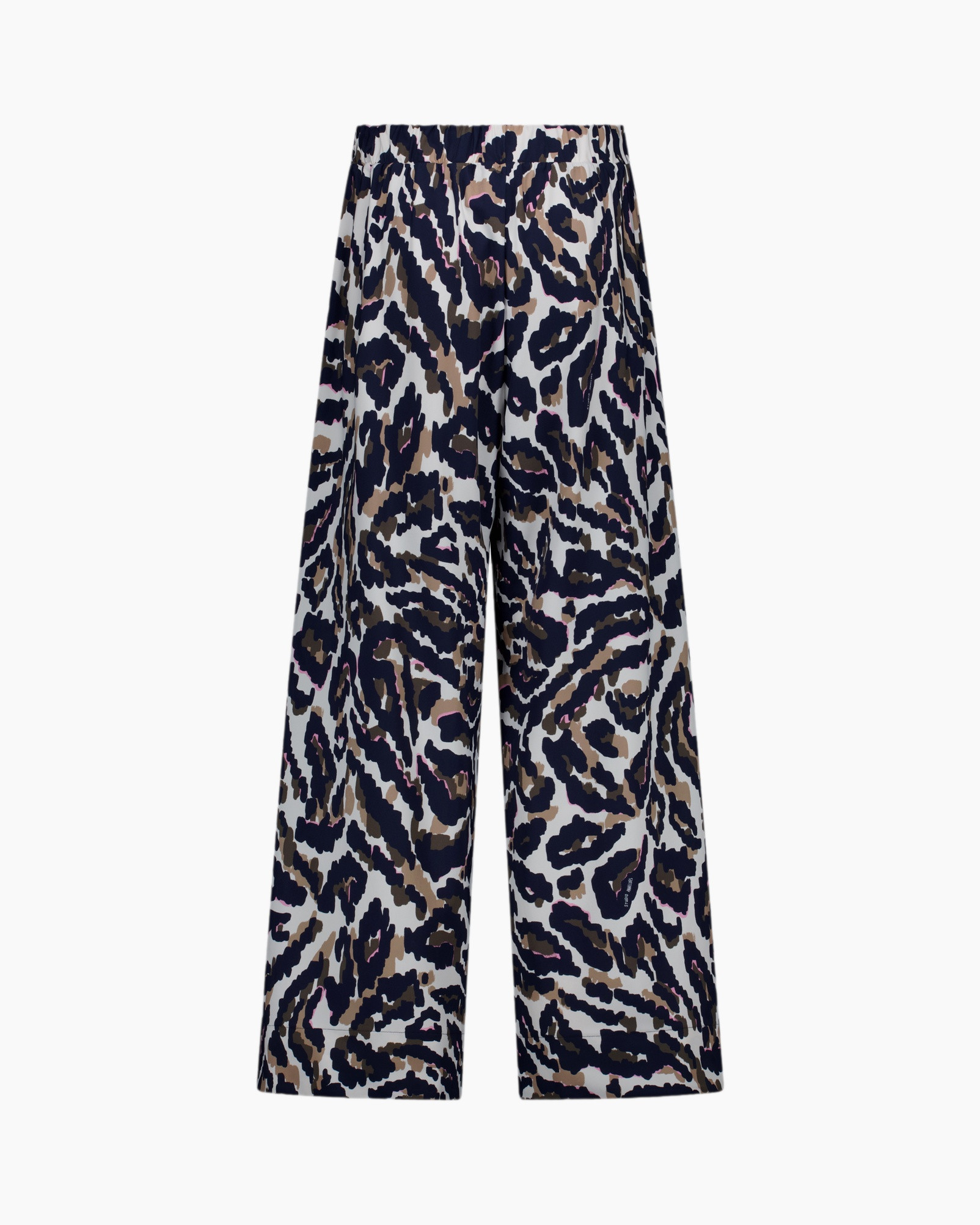 broek, wijdlopende, dierenprint, luipaard, touwtjeselastiek