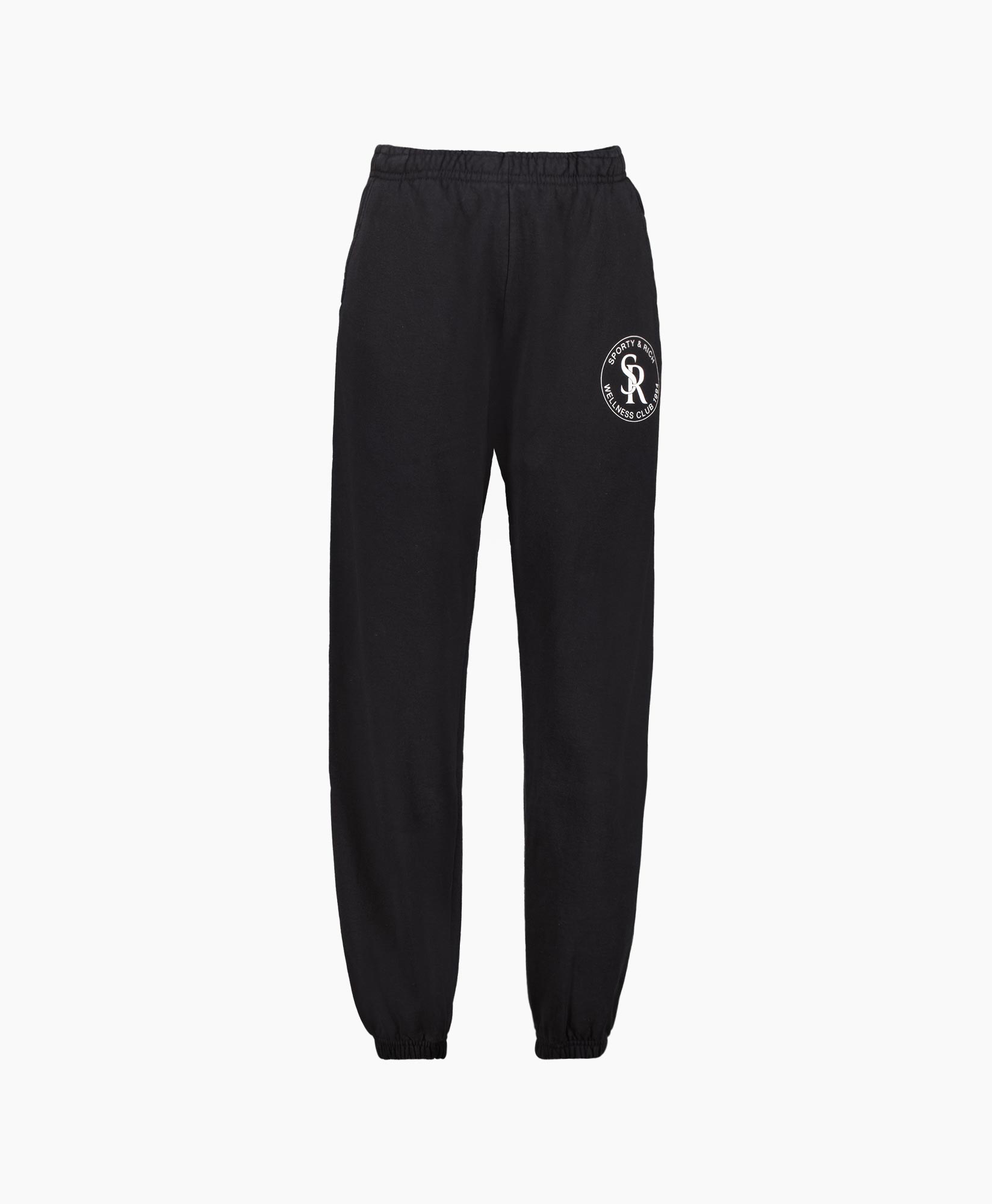 Sporty & Rich Joggingbroek Sw651fb Zwart