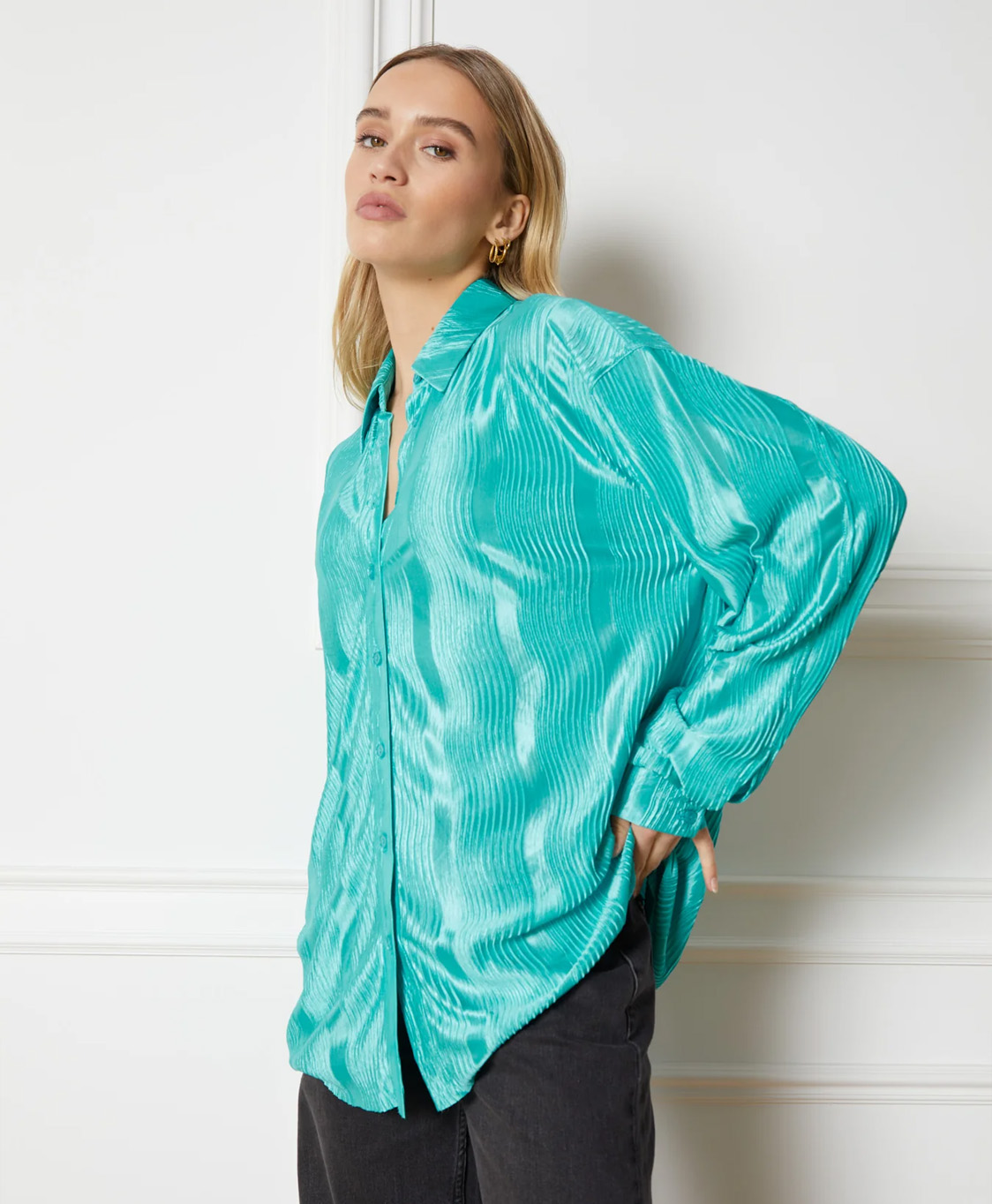 Refined Department Blouse Jazzy turquoise