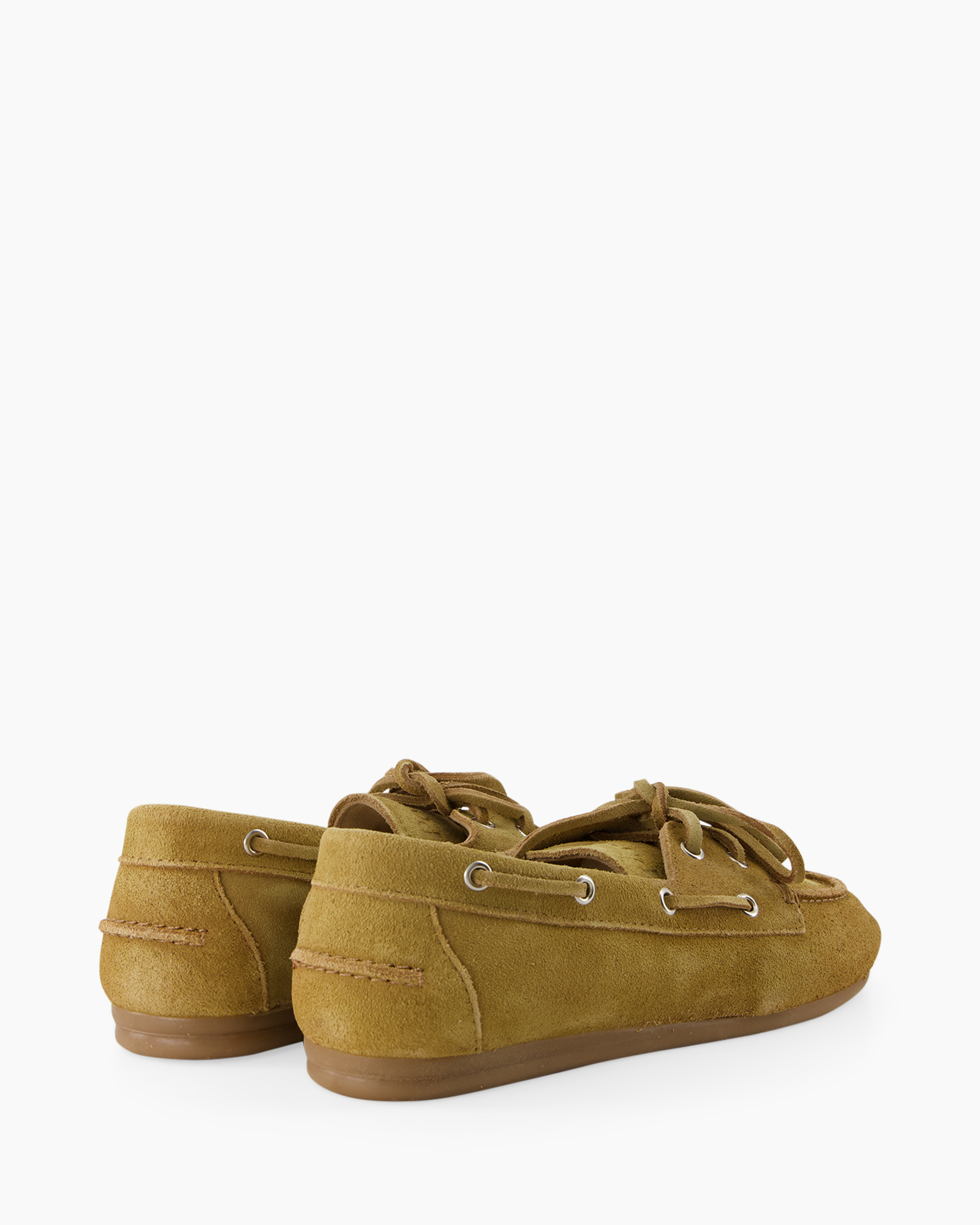 mocassin, slip-on, suede, bruin, heren, schoeisel