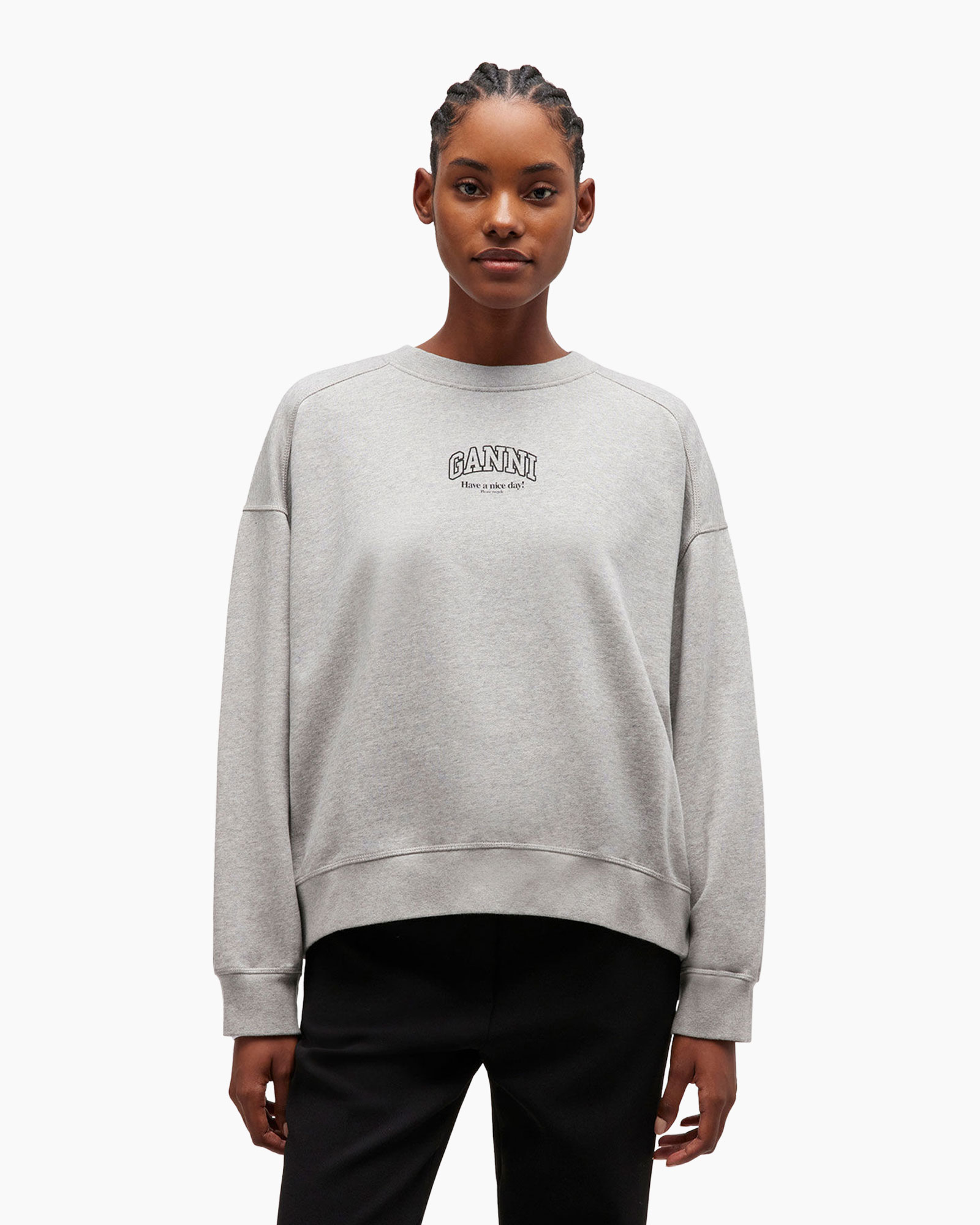 Sweater Essential Isoli Crewneck Grijs